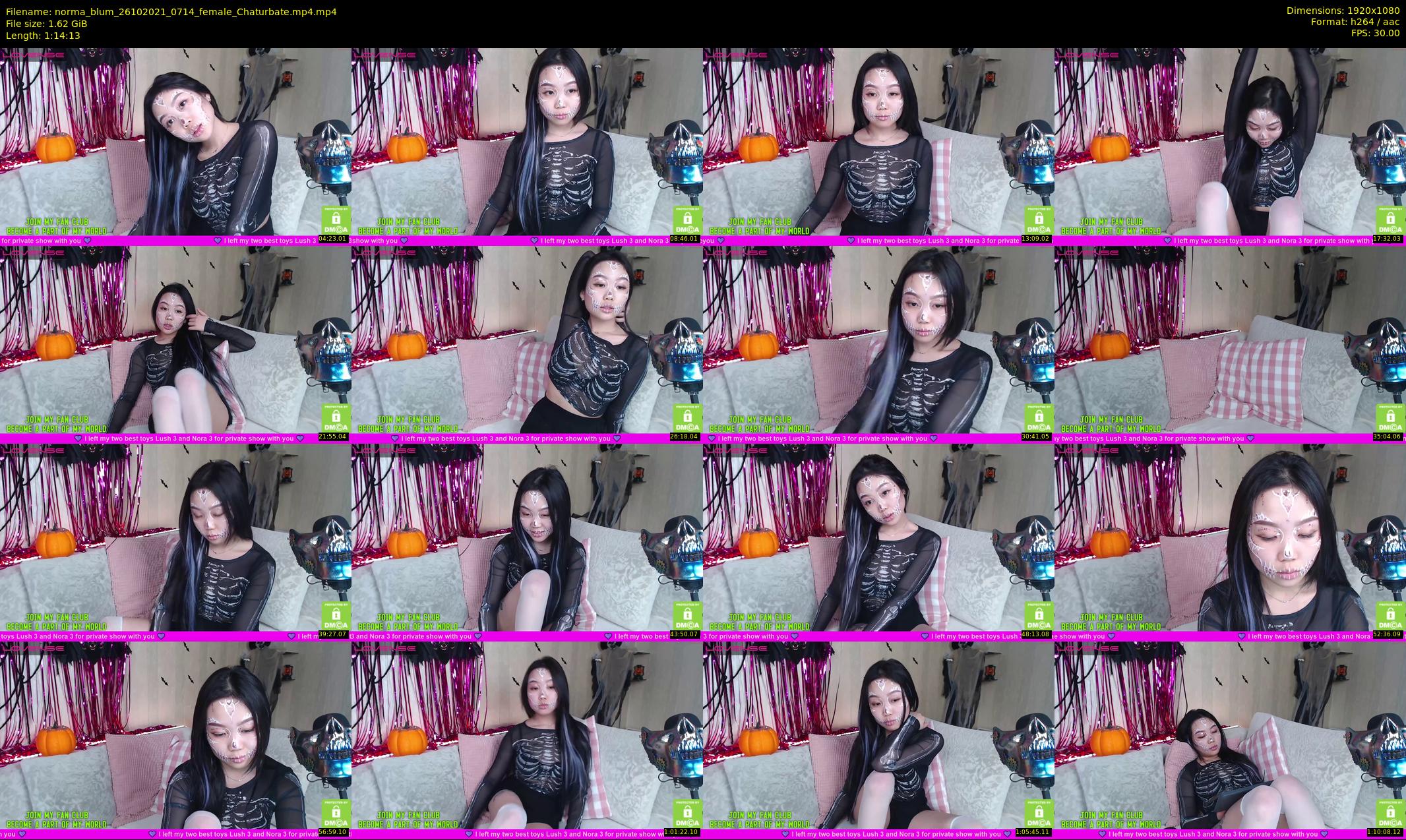 norma_blum — 75 minute Chaturbate female cam show recording, 1080p, Oct 26, 2021