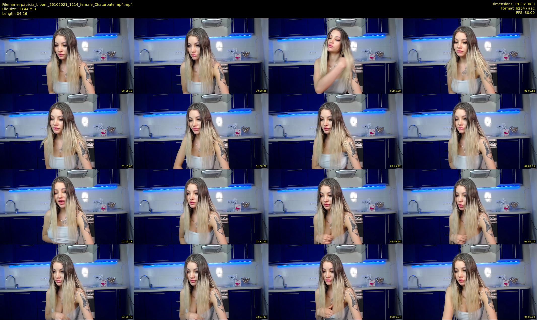 patricia_bloom — 5 minute Chaturbate female cam show recording, 1080p, Oct 26, 2021
