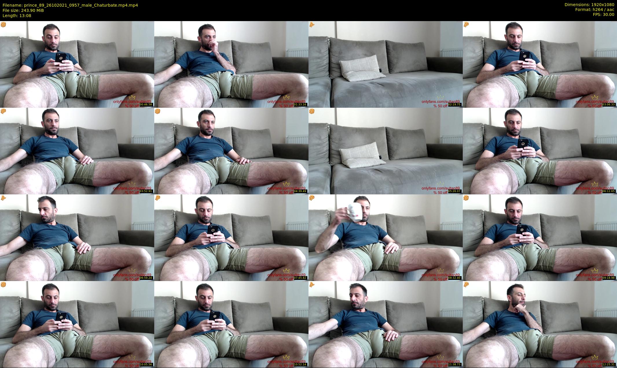 prince_89 — 14 minute Chaturbate male cam show recording, 1080p, Oct 26, 2021