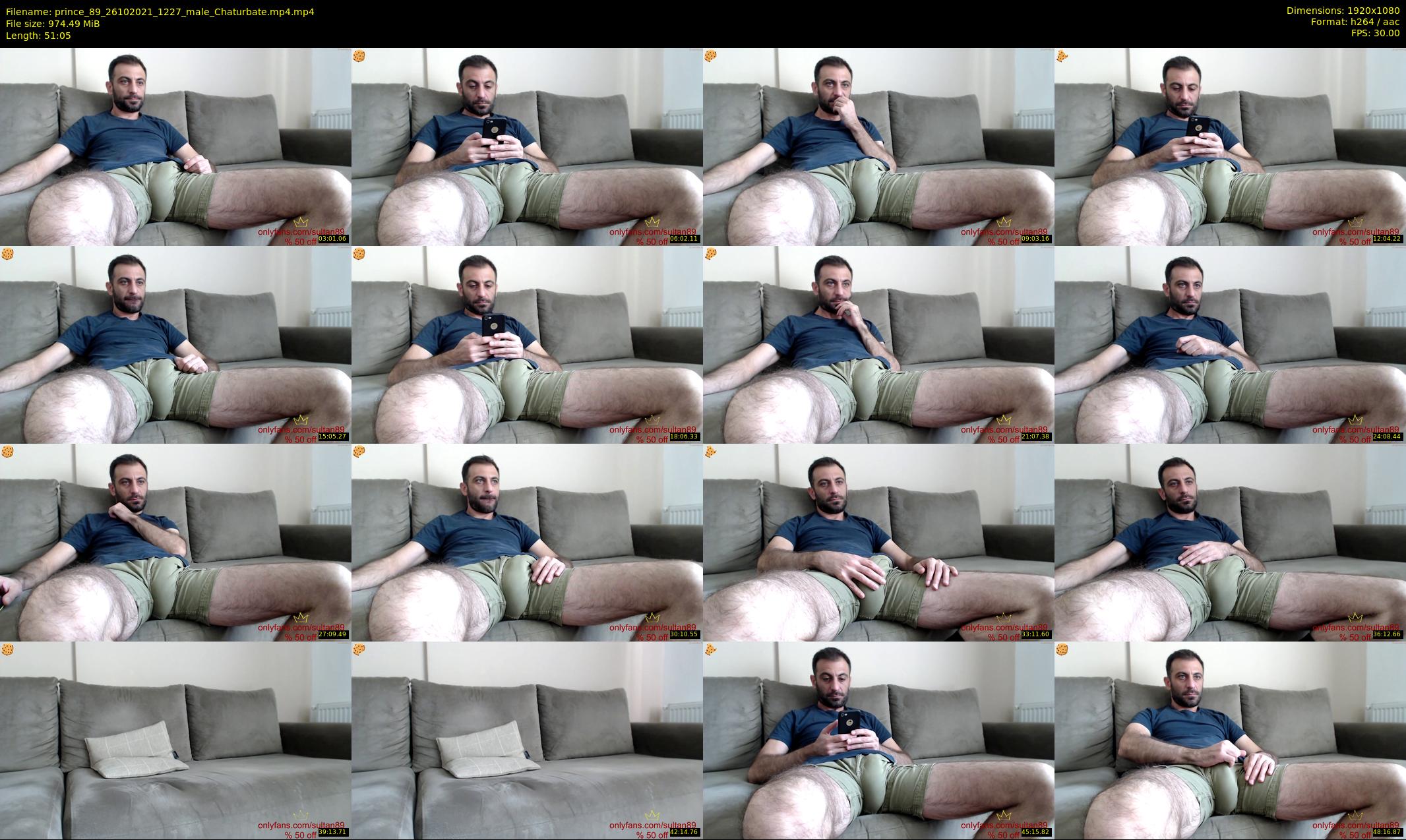prince_89 — 52 minute Chaturbate male cam show recording, 1080p, Oct 26, 2021