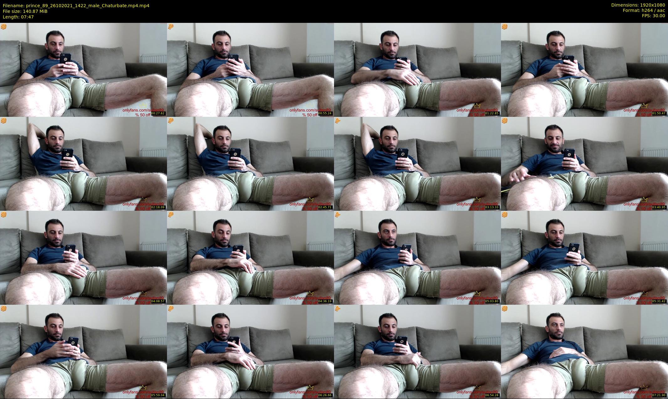 prince_89 — 8 minute Chaturbate male cam show recording, 1080p, Oct 26, 2021