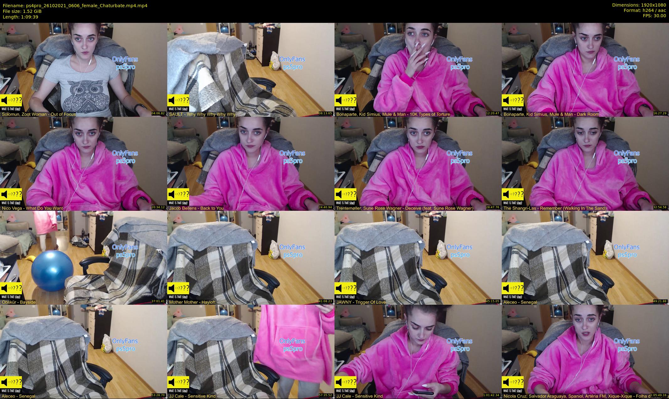 ps4pro — 70 minute Chaturbate female cam show recording, 1080p, Oct 26, 2021