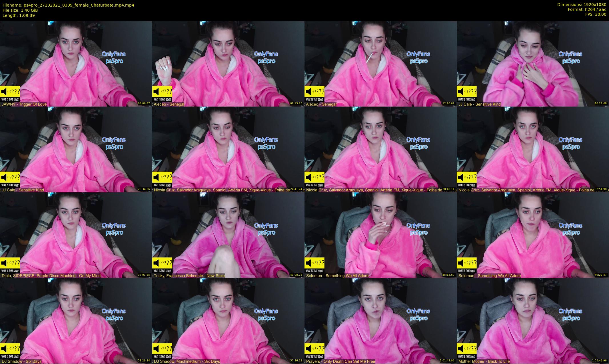 ps4pro — 70 minute Chaturbate female cam show recording, 1080p, Oct 27, 2021