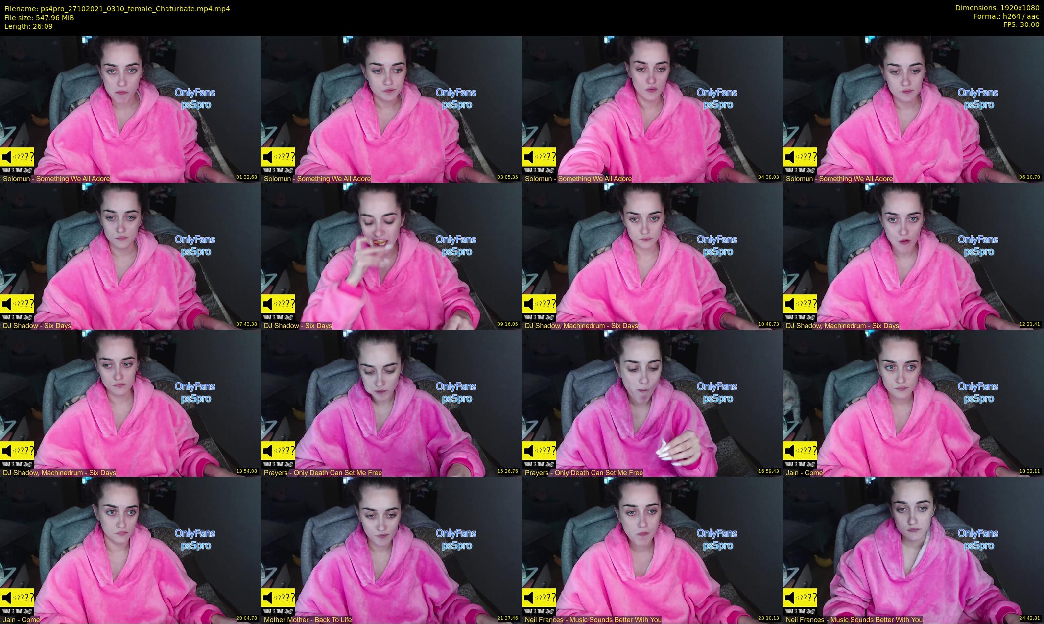 ps4pro — 27 minute Chaturbate female cam show recording, 1080p, Oct 27, 2021