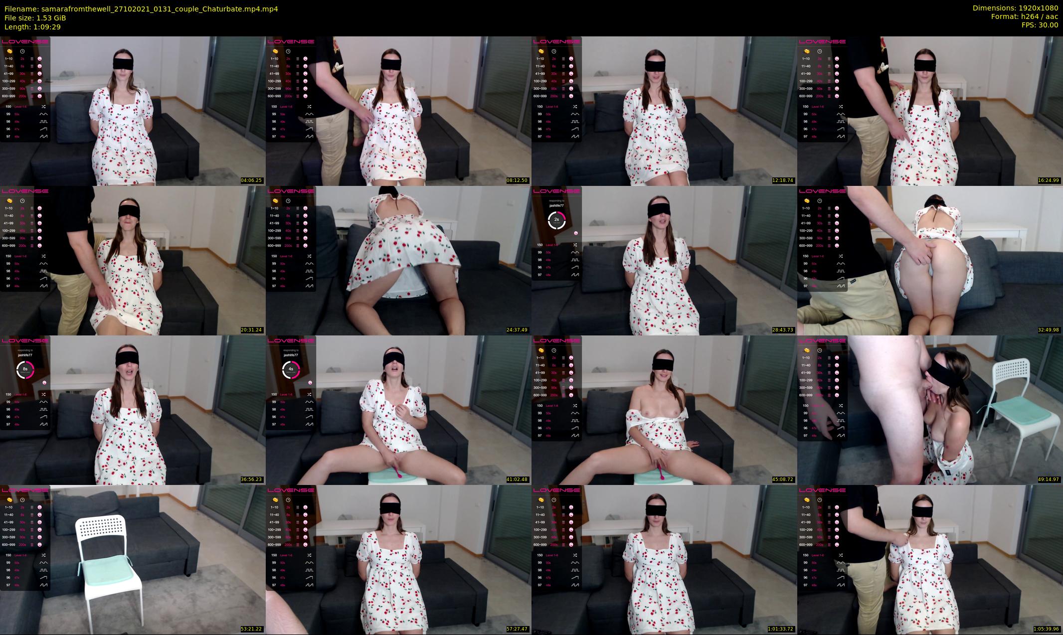 samarafromthewell — 70 minute Chaturbate female cam show recording, 1080p, Oct 27, 2021