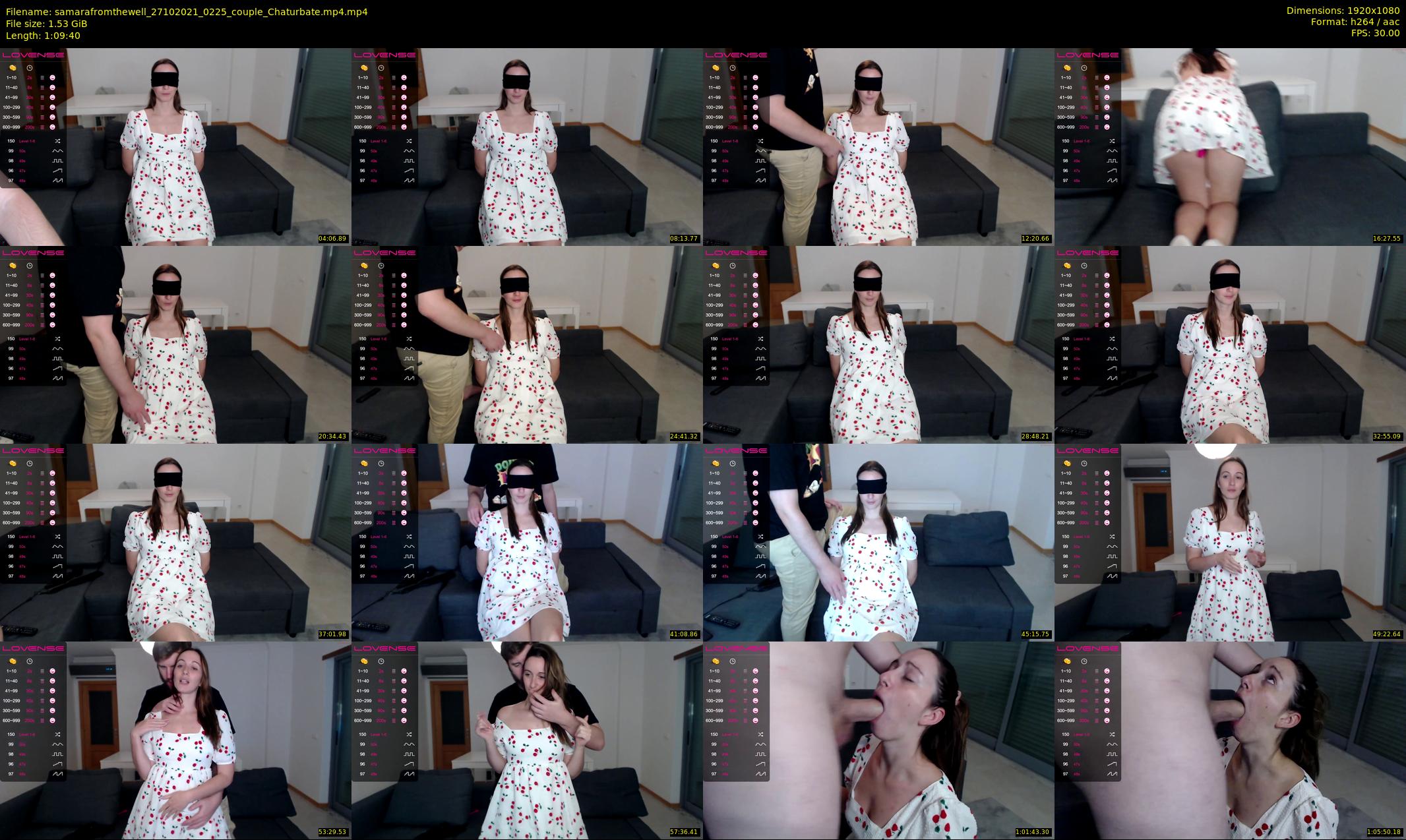 samarafromthewell — 70 minute Chaturbate female cam show recording, 1080p, Oct 27, 2021