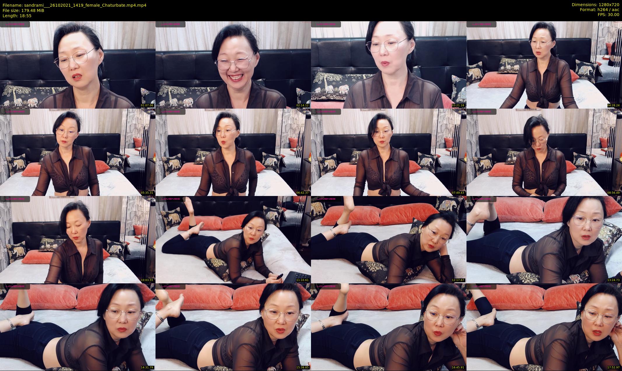 sandrami__ — 19 minute Chaturbate female cam show recording, 720p, Oct 26, 2021