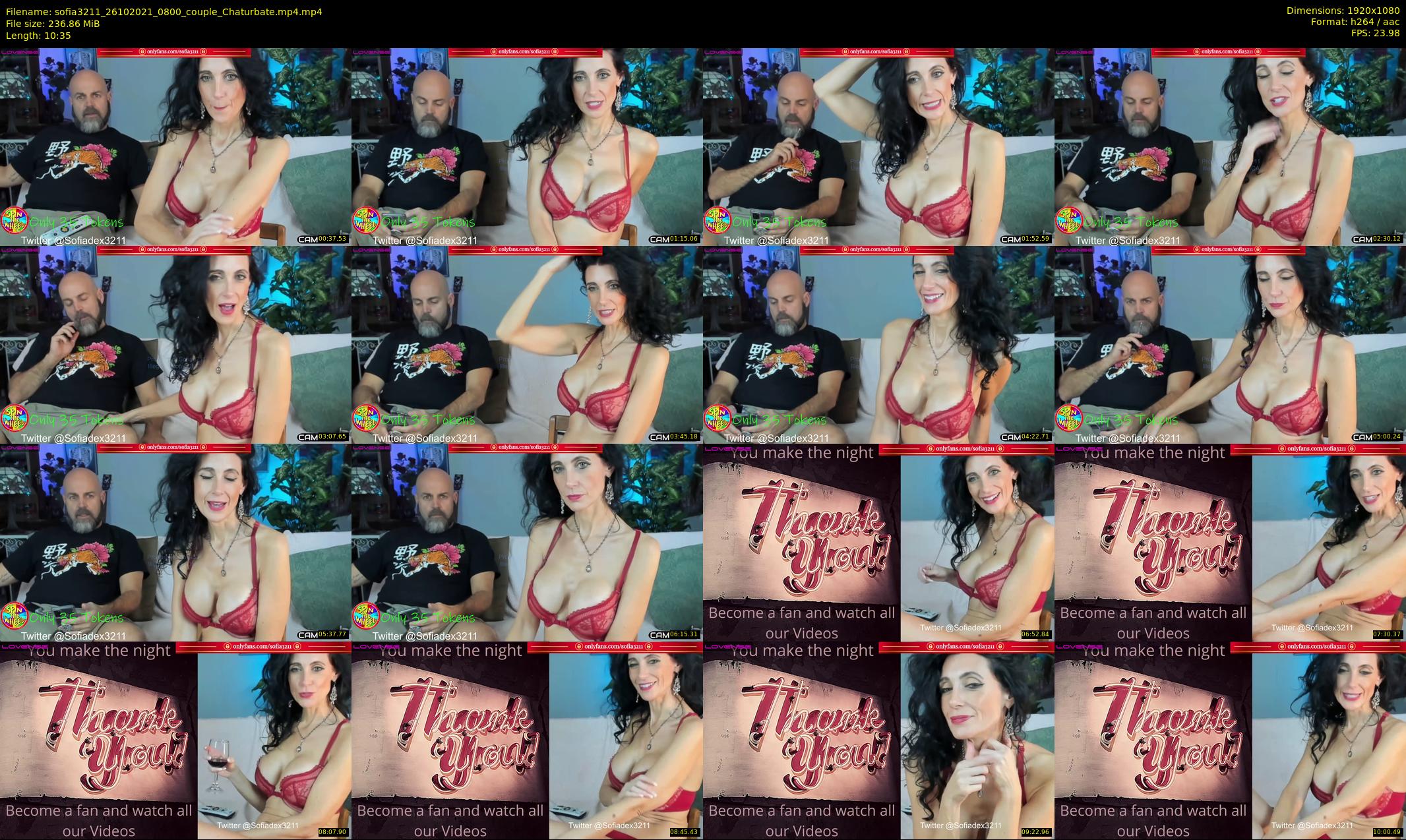 sofia3211 — 11 minute Chaturbate couple cam show recording, 1080p, Oct 26, 2021