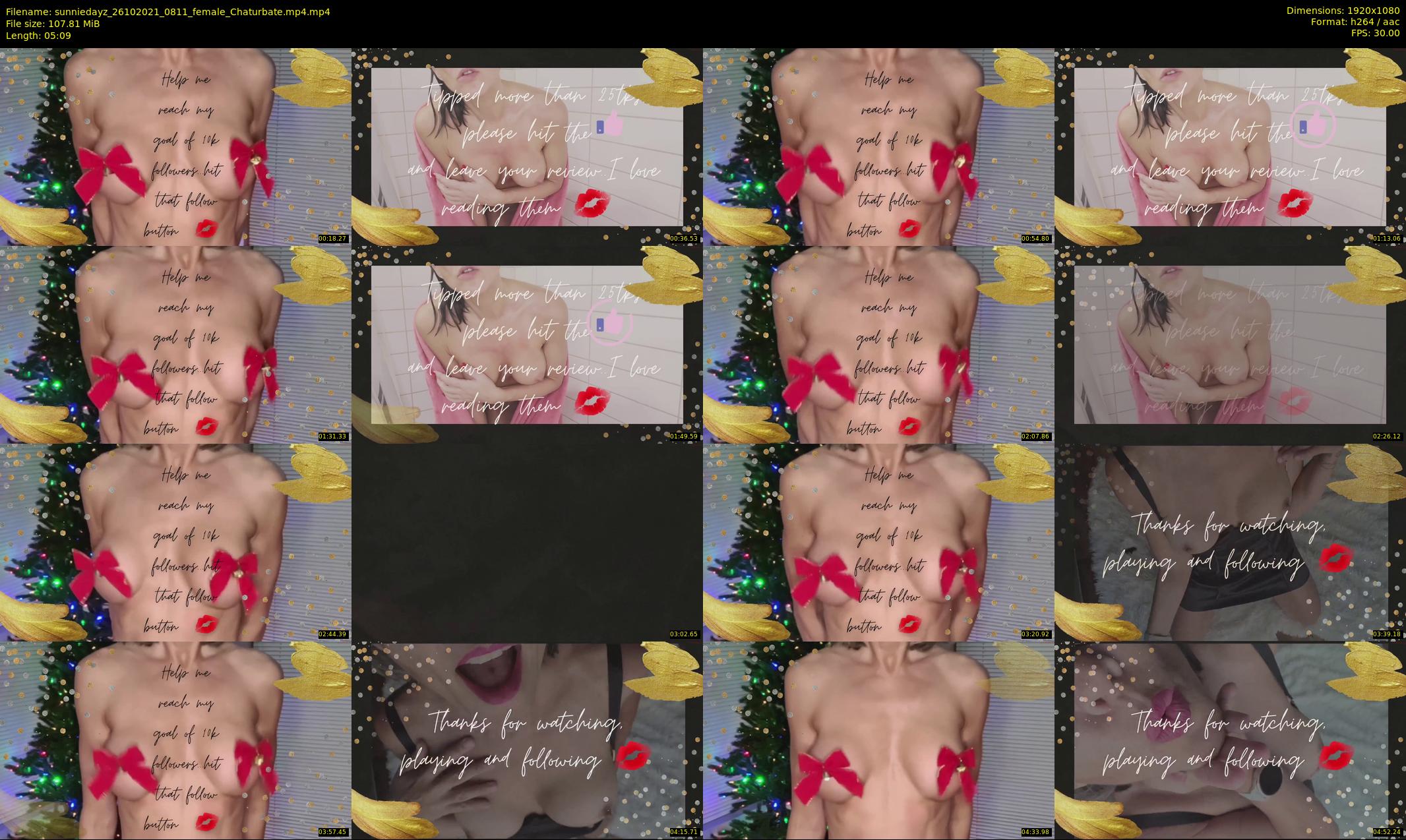 sunniedayz — 6 minute Chaturbate female cam show recording, 1080p, Oct 26, 2021