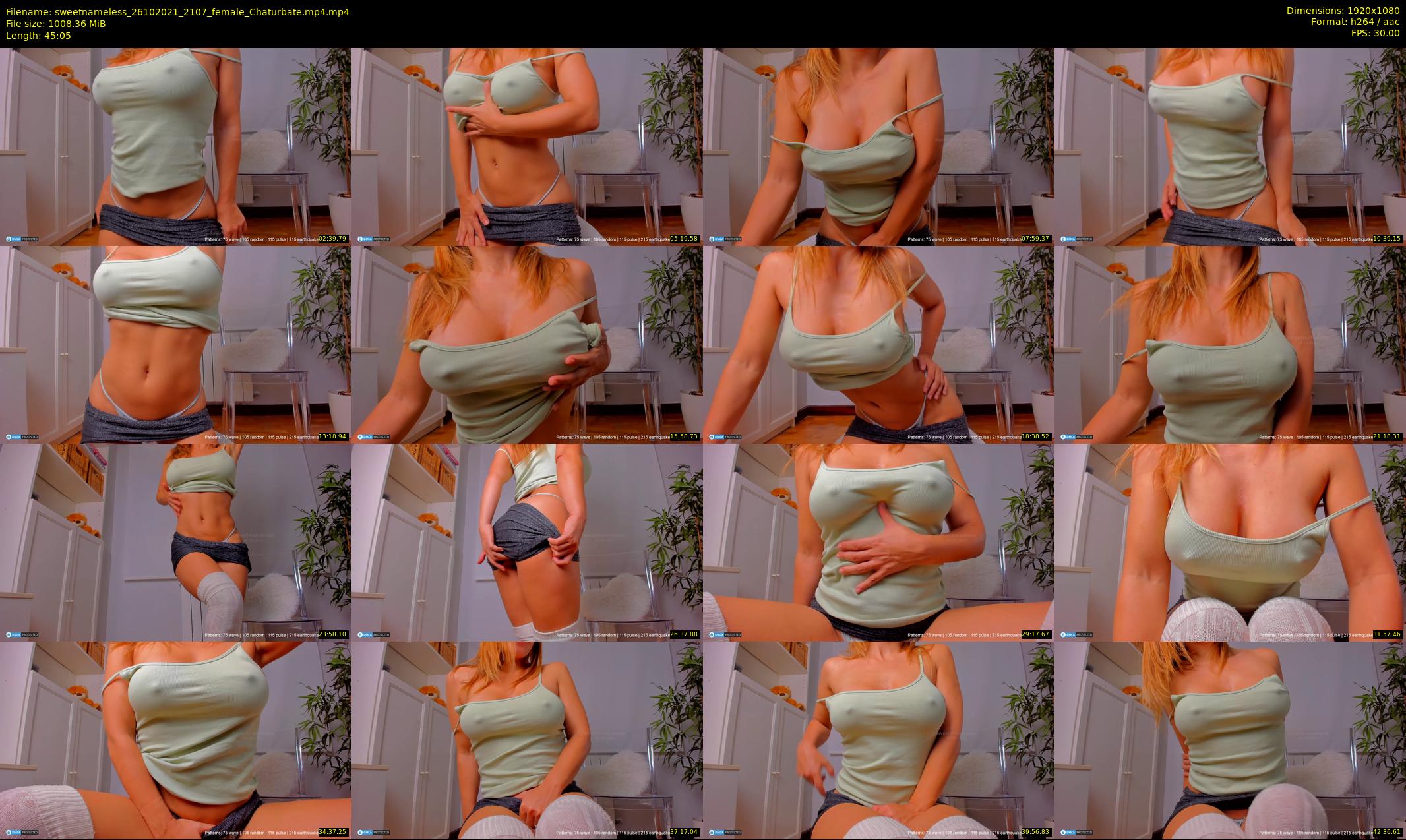 sweetnameless — 46 minute Chaturbate couple cam show recording, 1080p, Oct 26, 2021