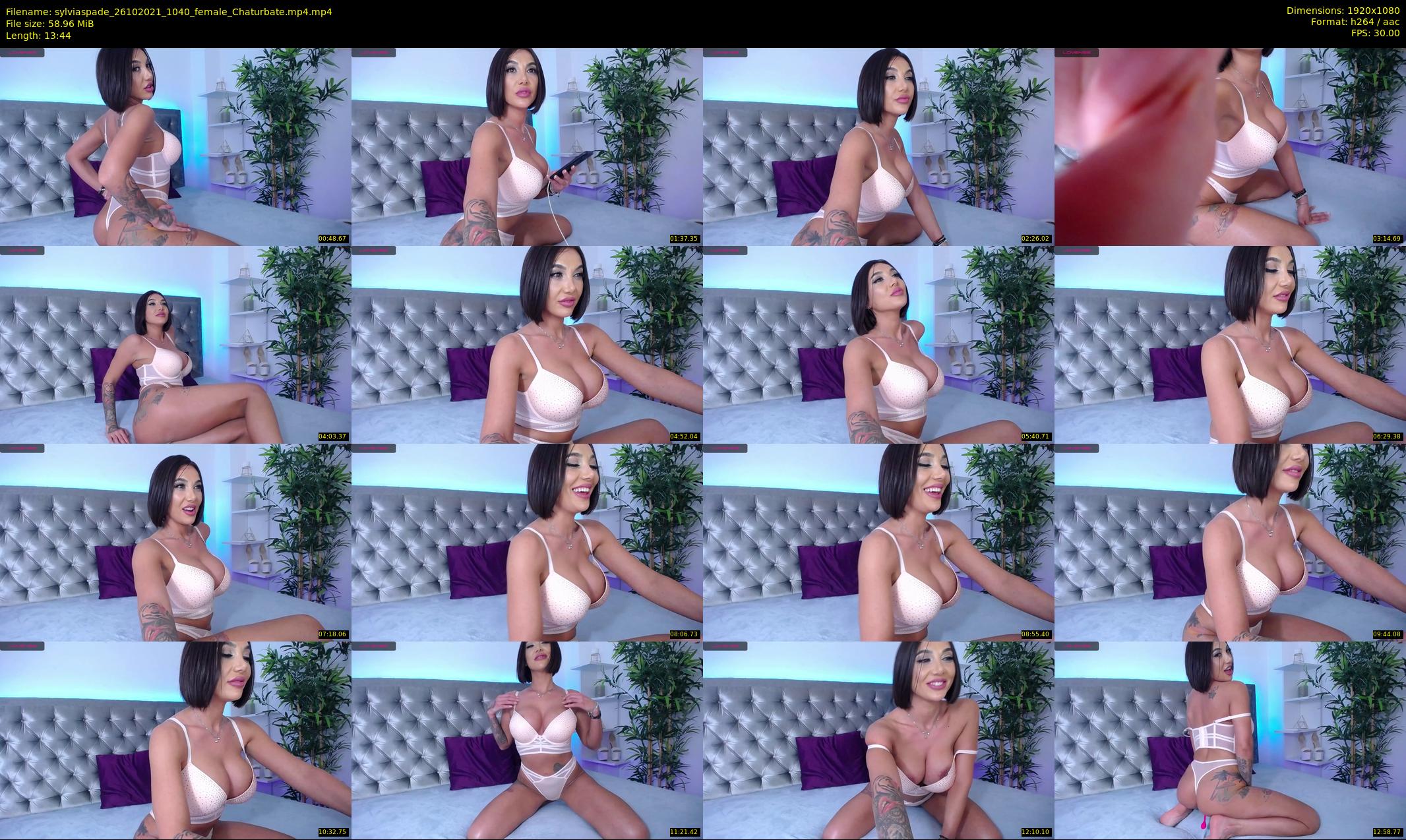 sylviaspade — 14 minute Chaturbate female cam show recording, 1080p, Oct 26, 2021