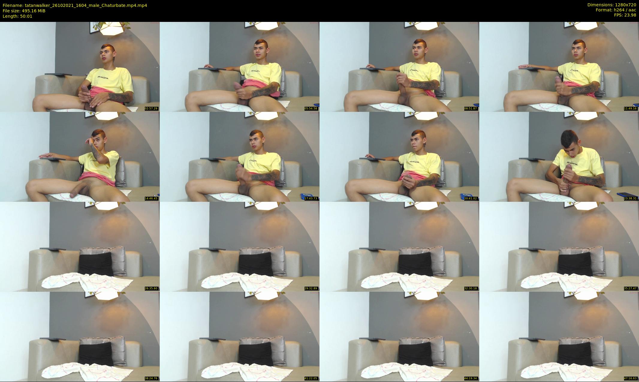 tatanwalker — 51 minute Chaturbate male cam show recording, 720p, Oct 26, 2021