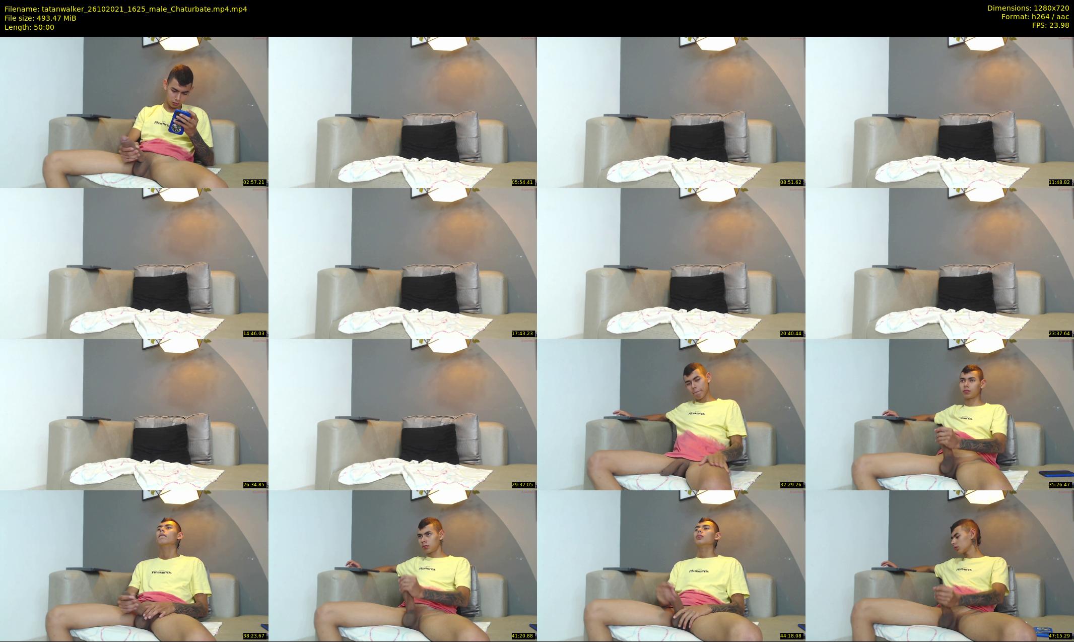 tatanwalker — 50 minute Chaturbate male cam show recording, 720p, Oct 26, 2021