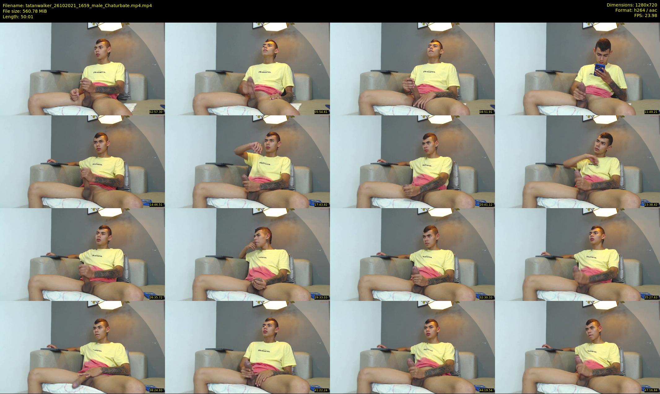 tatanwalker — 51 minute Chaturbate male cam show recording, 720p, Oct 26, 2021