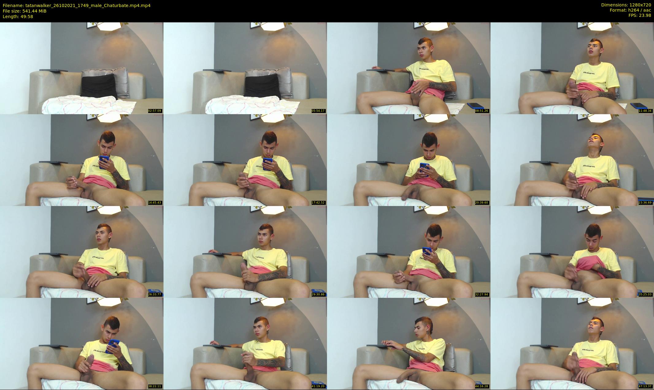 tatanwalker — 50 minute Chaturbate male cam show recording, 720p, Oct 26, 2021