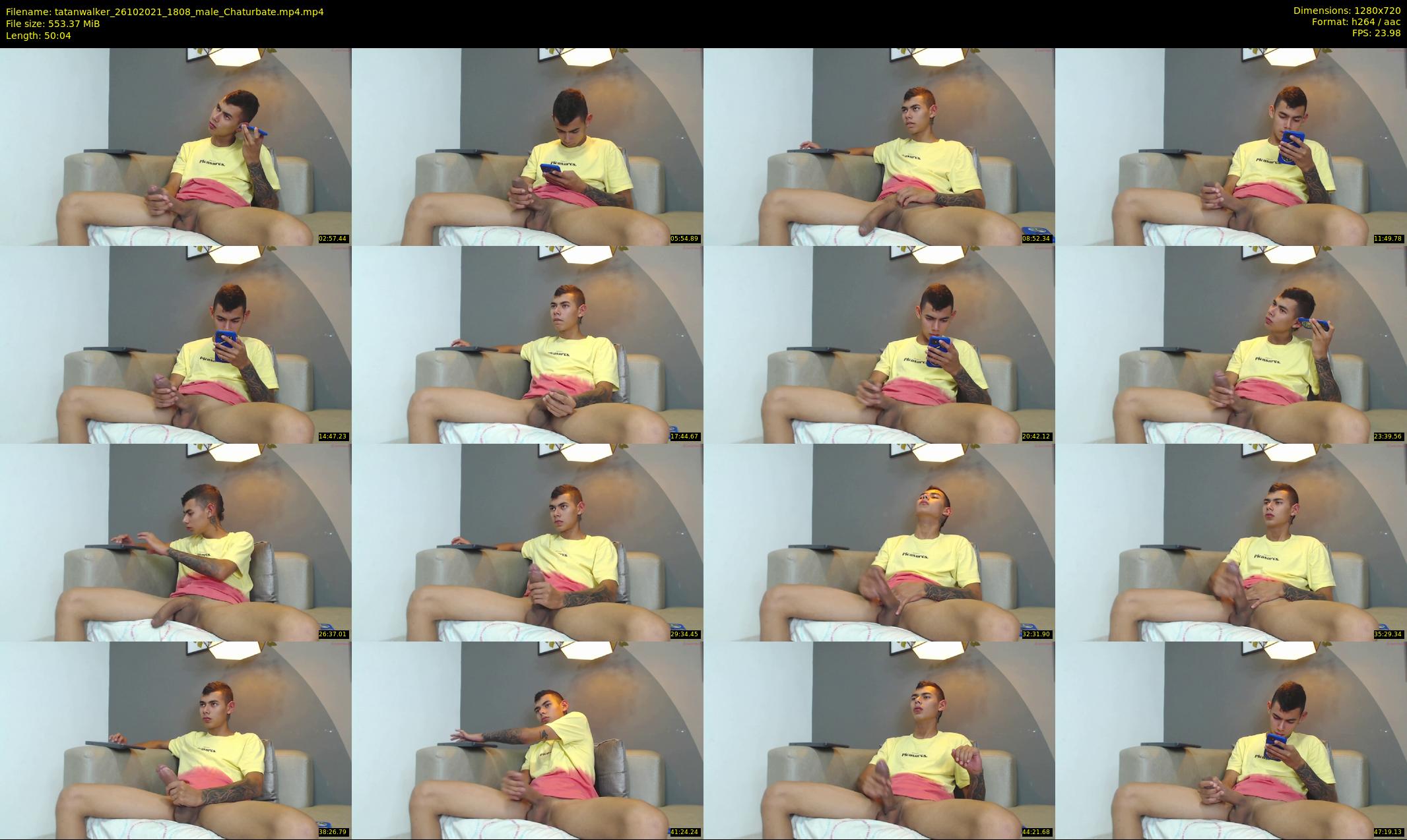tatanwalker — 51 minute Chaturbate male cam show recording, 720p, Oct 26, 2021