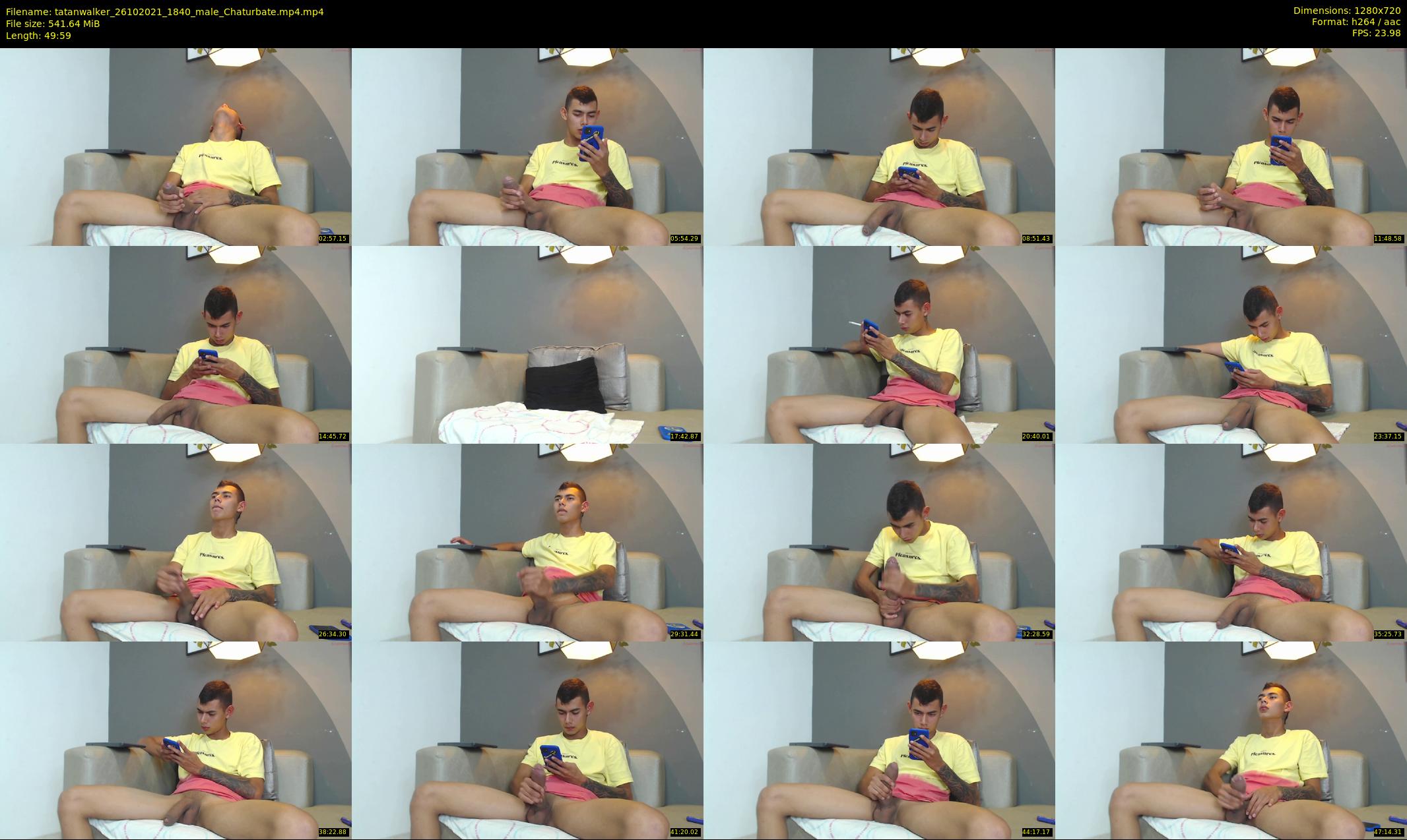 tatanwalker — 50 minute Chaturbate male cam show recording, 720p, Oct 26, 2021