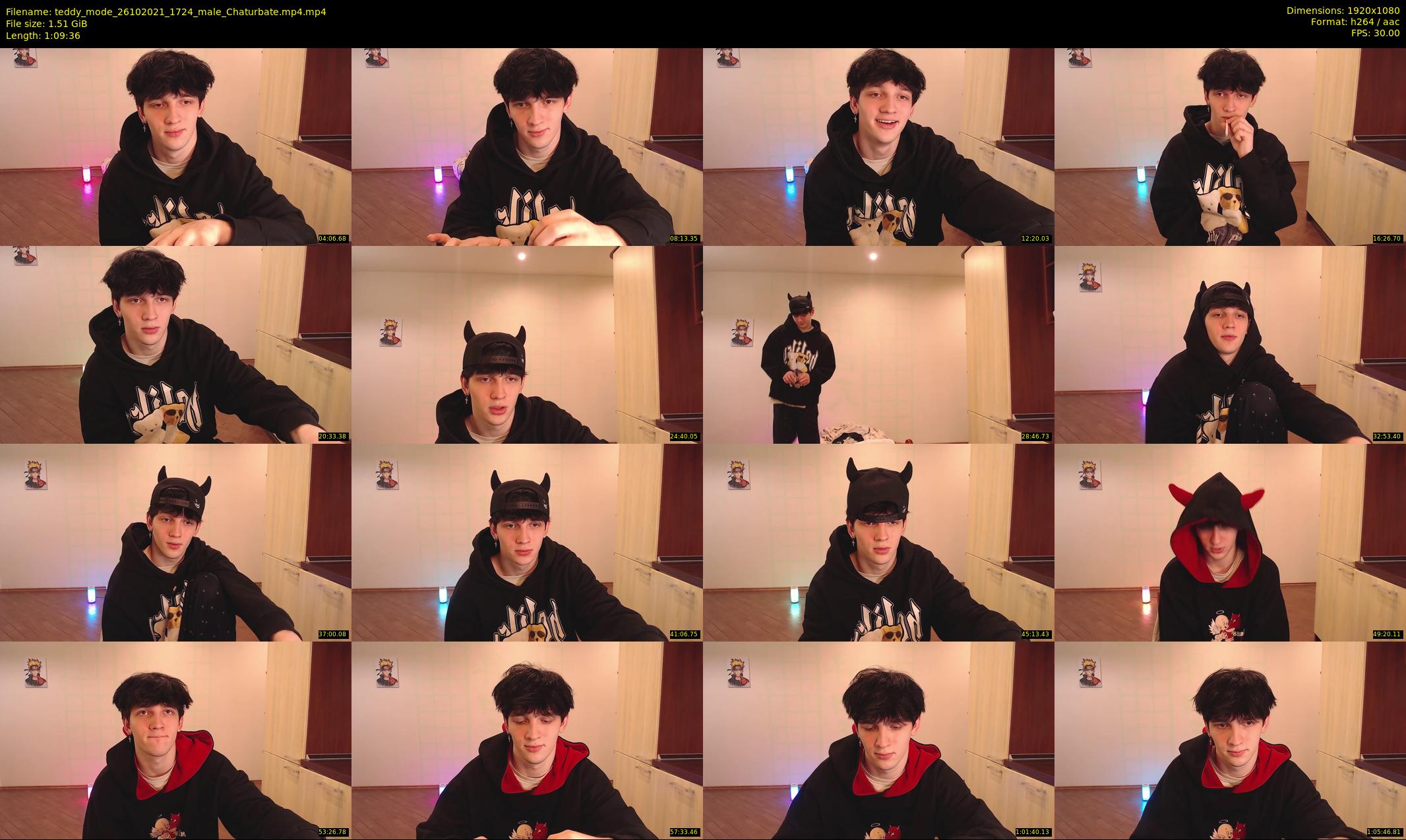 teddy_mode — 70 minute Chaturbate couple cam show recording, 1080p, Oct 26, 2021