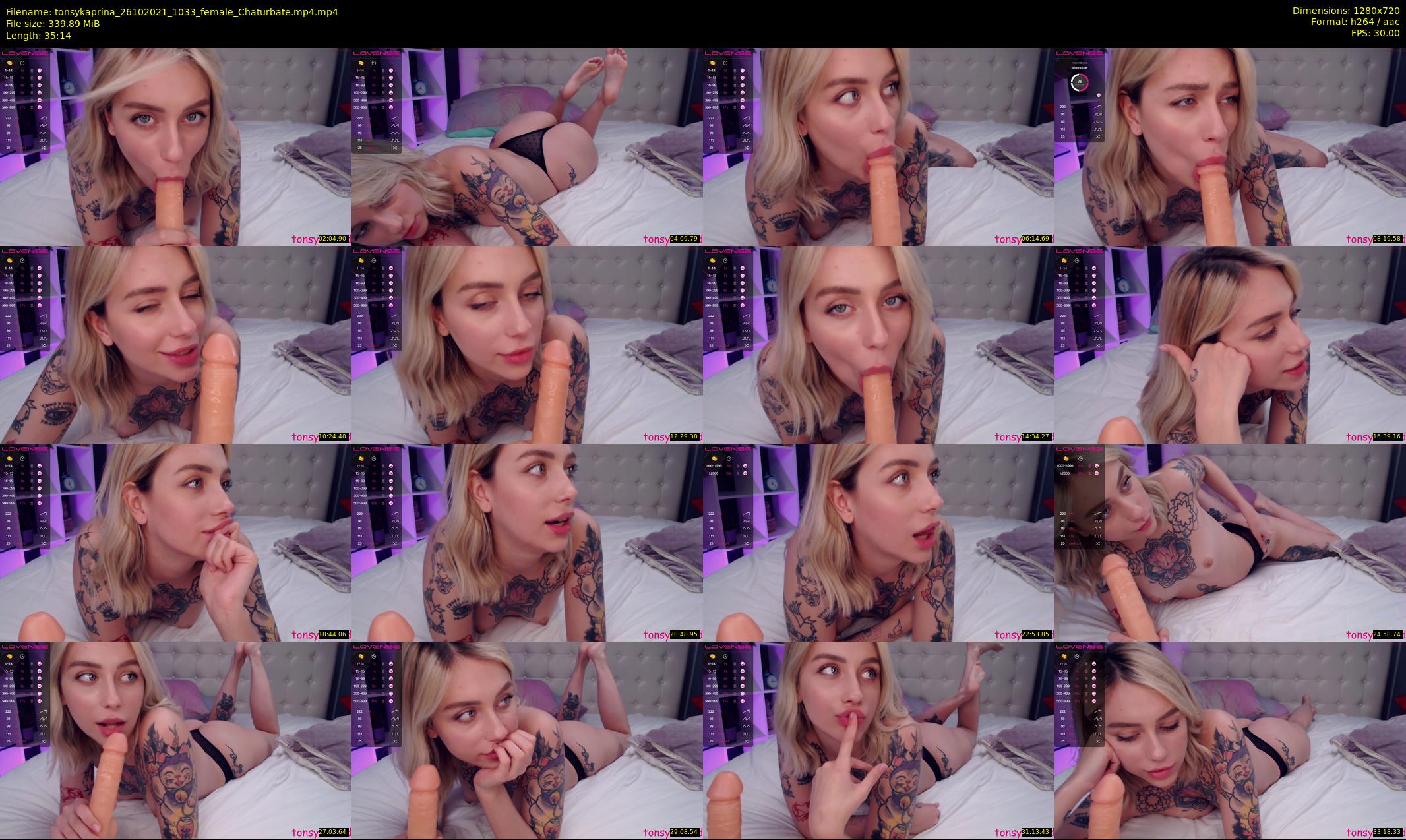 tonsykaprina — 36 minute Chaturbate couple cam show recording, 720p, Oct 26, 2021