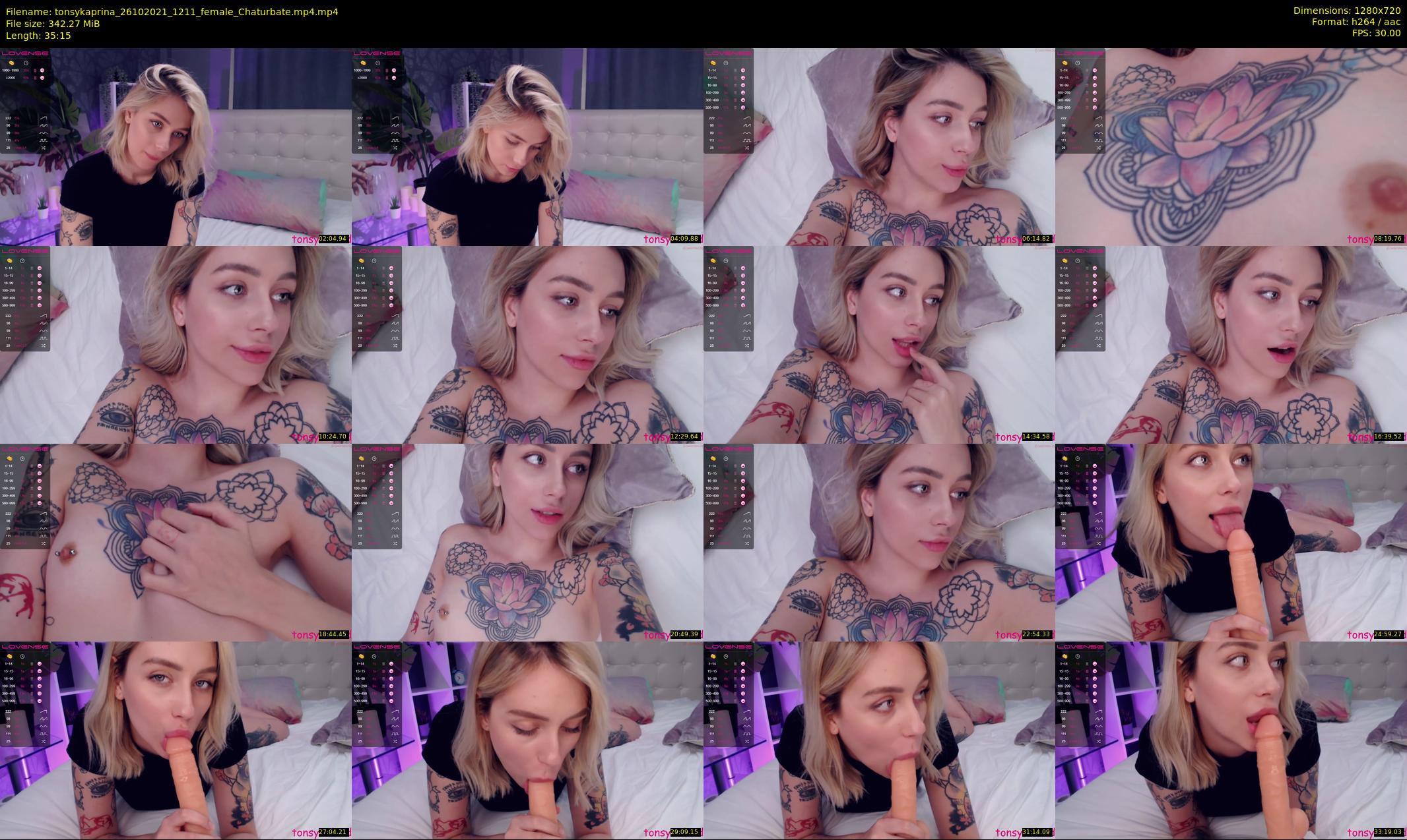tonsykaprina — 36 minute Chaturbate couple cam show recording, 720p, Oct 26, 2021
