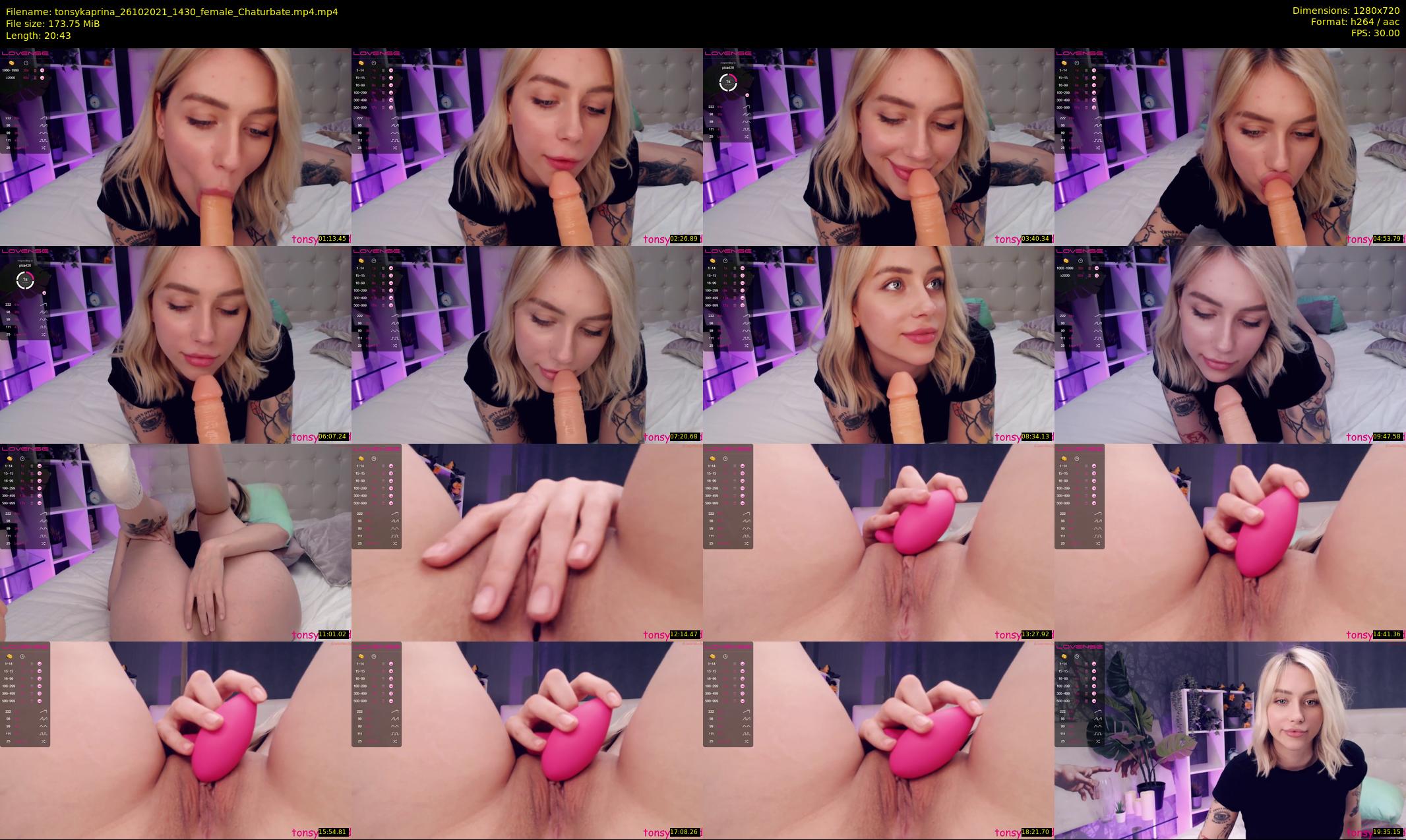 tonsykaprina — 21 minute Chaturbate couple cam show recording, 720p, Oct 26, 2021