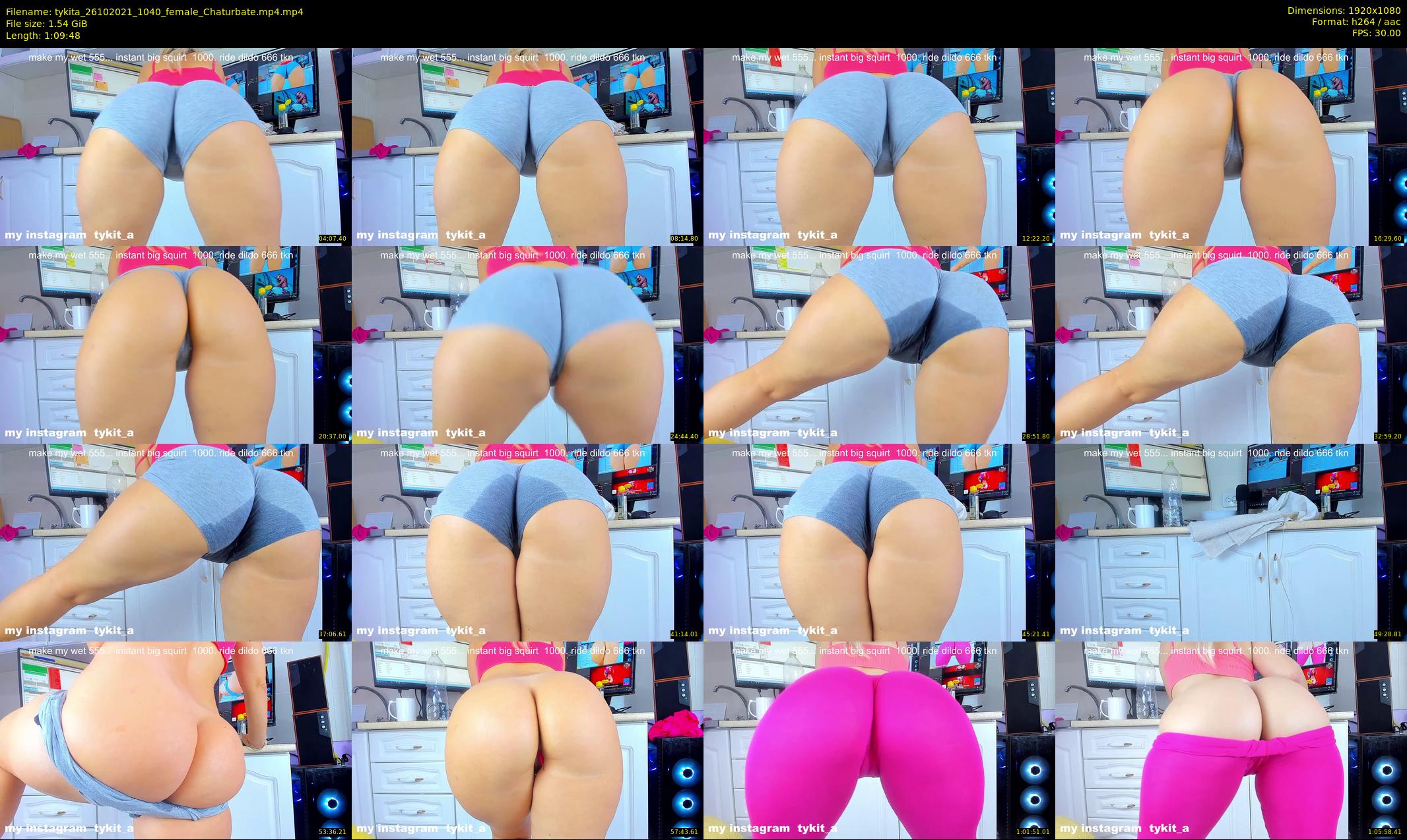 tykita — 70 minute Chaturbate female cam show recording, 1080p, Oct 26, 2021