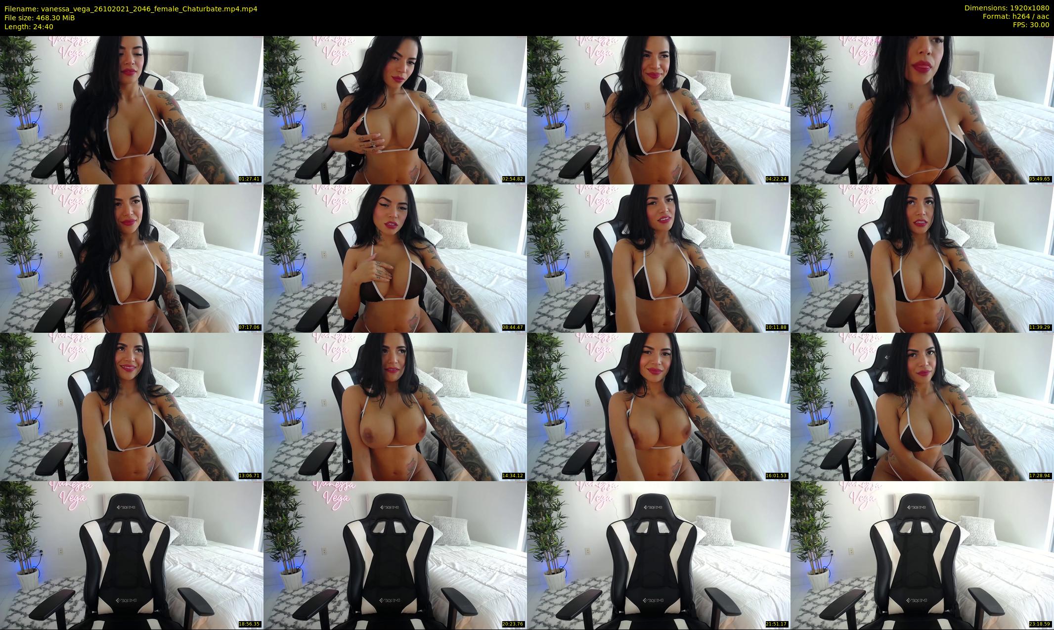 vanessa_vega — 25 minute Chaturbate female cam show recording, 1080p, Oct 26, 2021