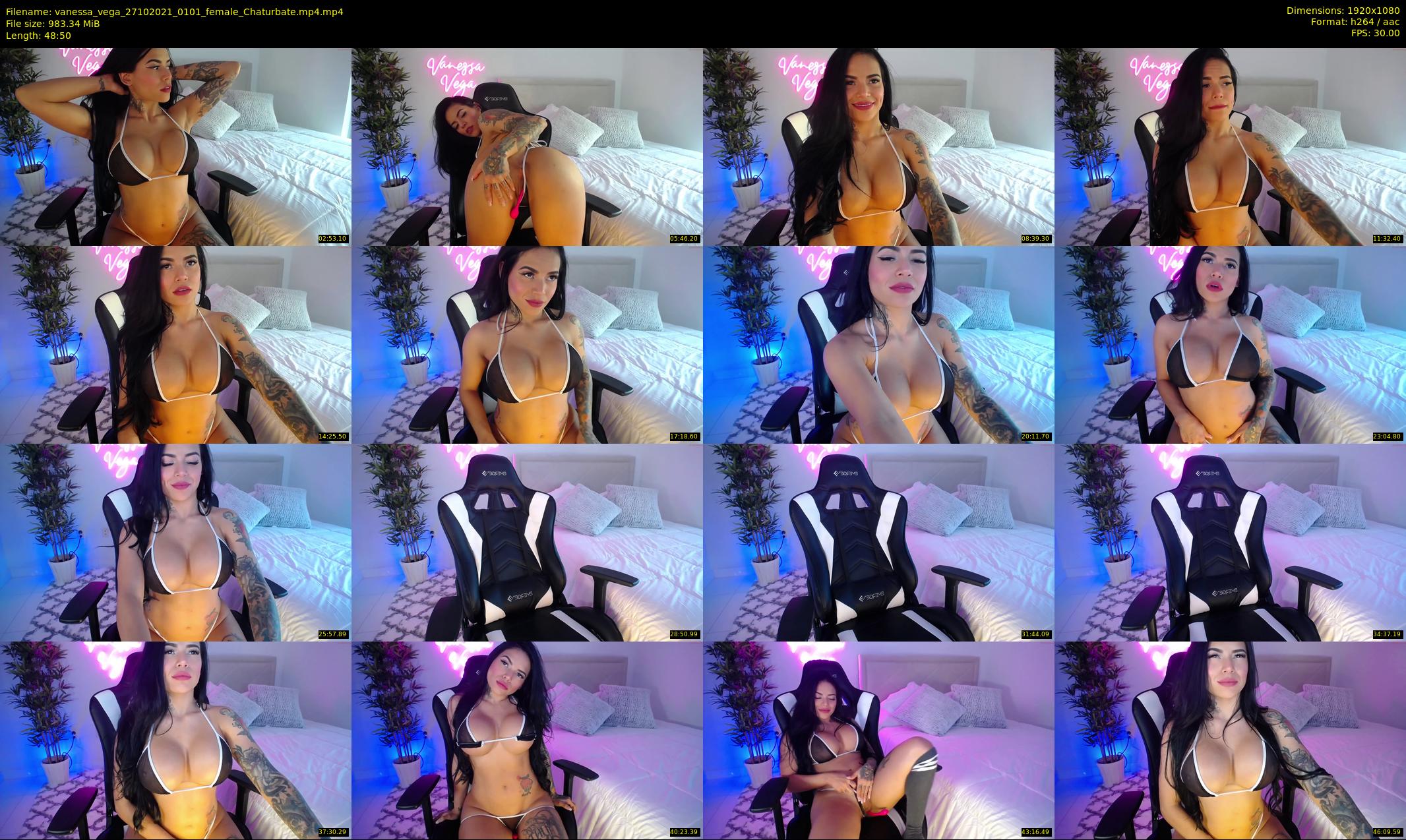 vanessa_vega — 49 minute Chaturbate female cam show recording, 1080p, Oct 27, 2021