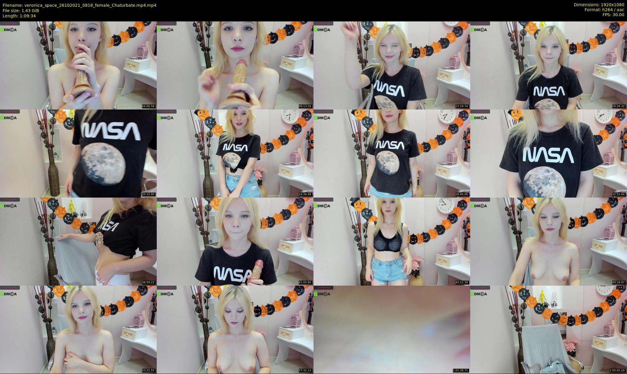 veronica_space — 70 minute Chaturbate female cam show recording, 1080p, Oct 26, 2021