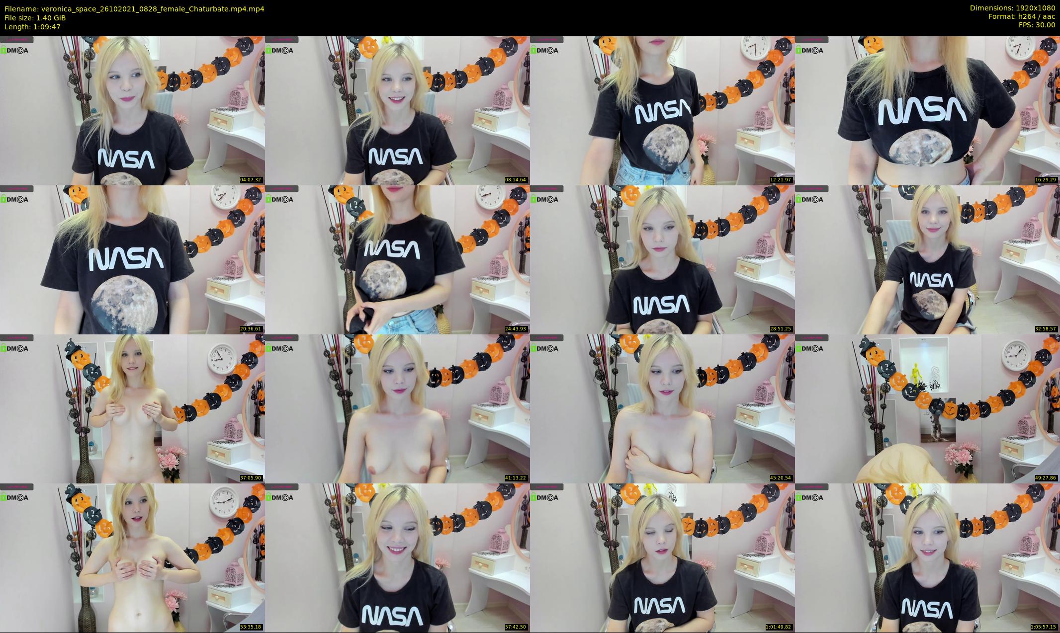 veronica_space — 70 minute Chaturbate female cam show recording, 1080p, Oct 26, 2021