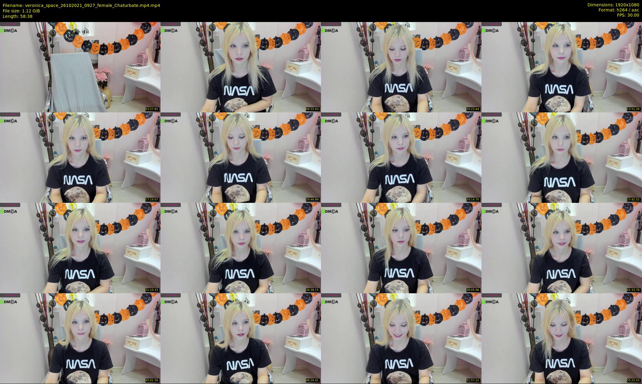 veronica_space — 59 minute Chaturbate female cam show recording, 1080p, Oct 26, 2021