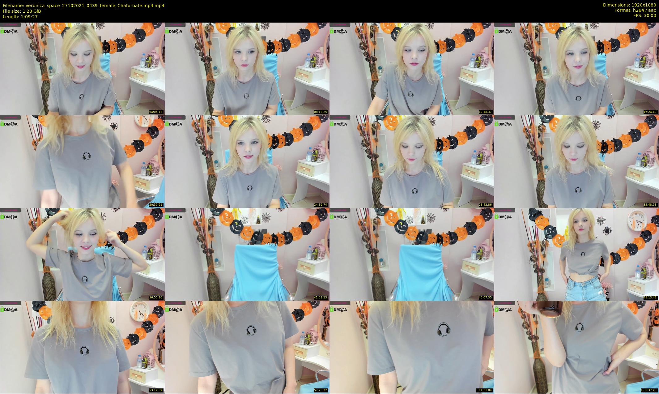 veronica_space — 70 minute Chaturbate female cam show recording, 1080p, Oct 27, 2021