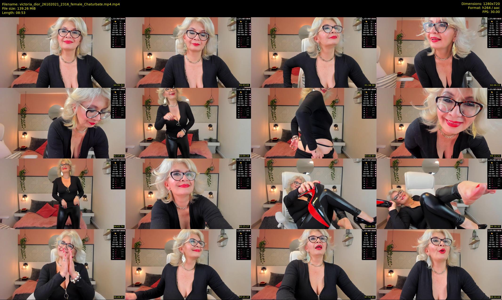 victoria_dior — 9 minute Chaturbate female cam show recording, 720p, Oct 26, 2021