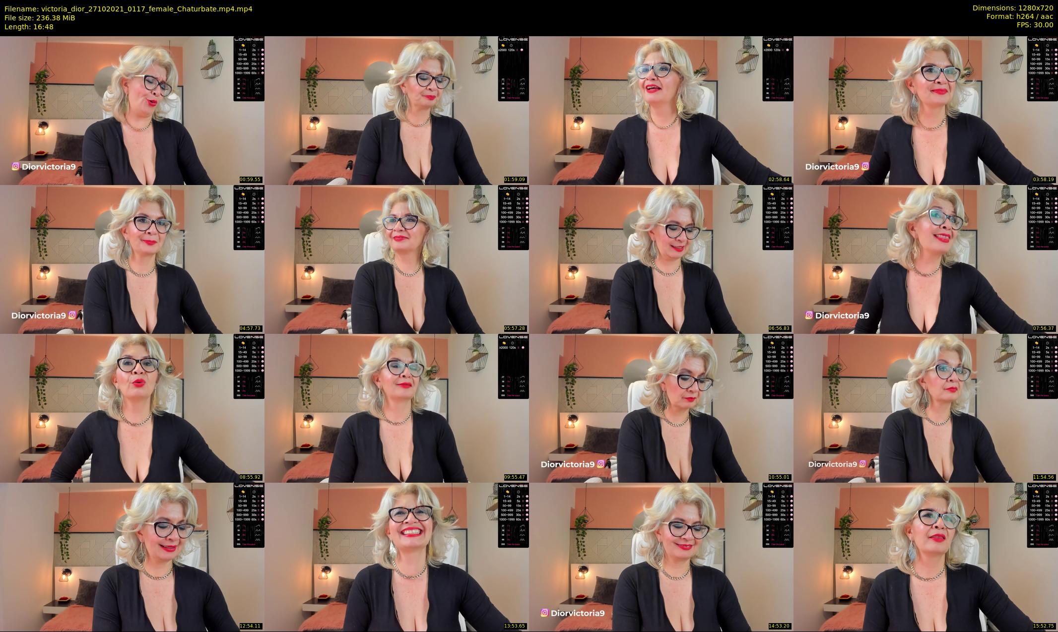 victoria_dior — 17 minute Chaturbate female cam show recording, 720p, Oct 27, 2021
