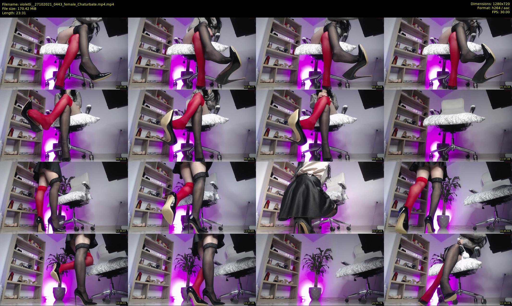 violetli_ — 24 minute Chaturbate female cam show recording, 720p, Oct 27, 2021