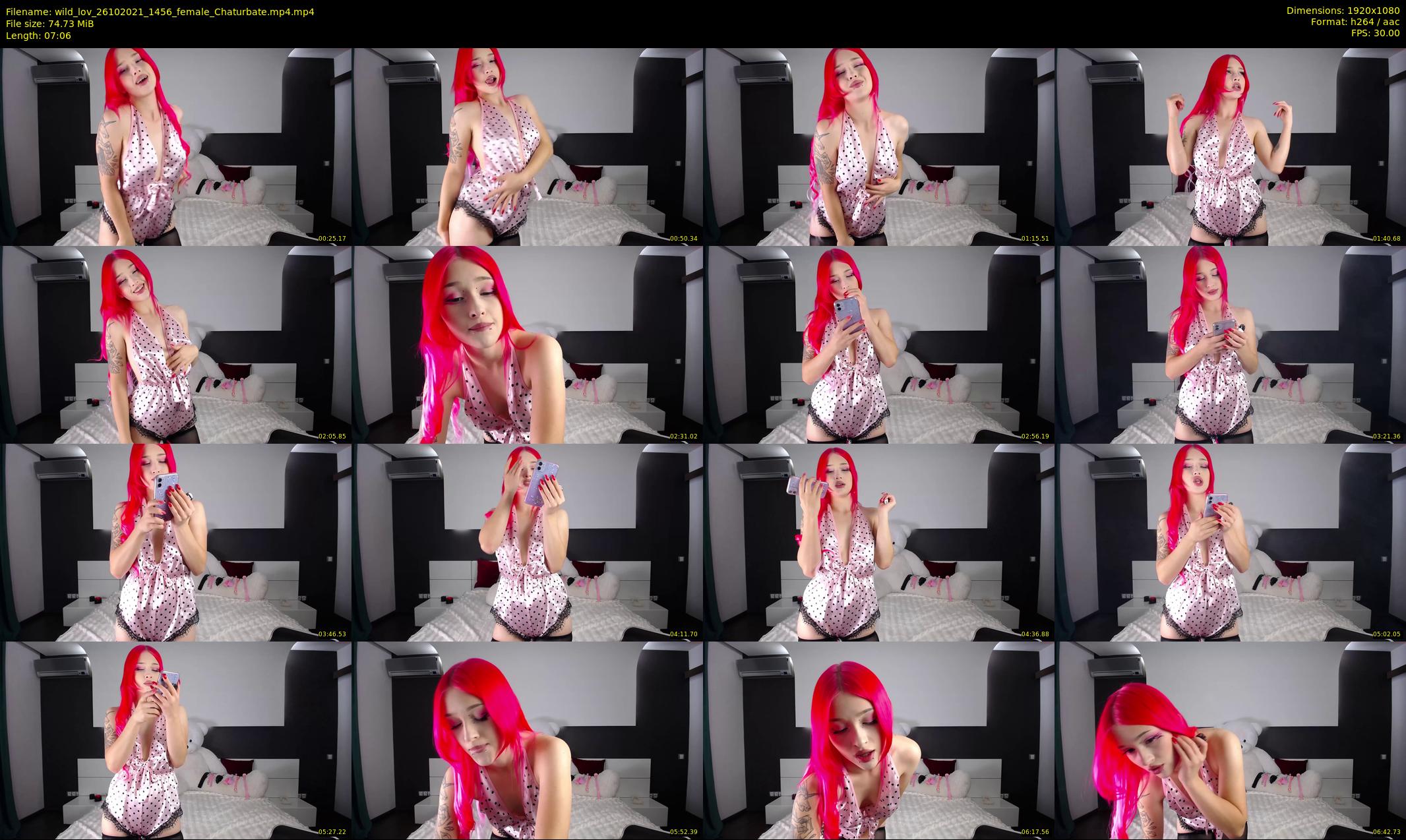wild_lov — 8 minute Chaturbate female cam show recording, 1080p, Oct 26, 2021