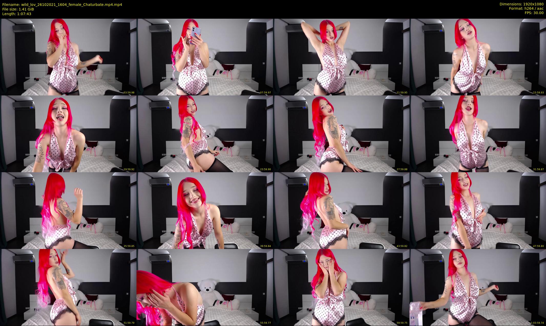 wild_lov — 68 minute Chaturbate female cam show recording, 1080p, Oct 26, 2021