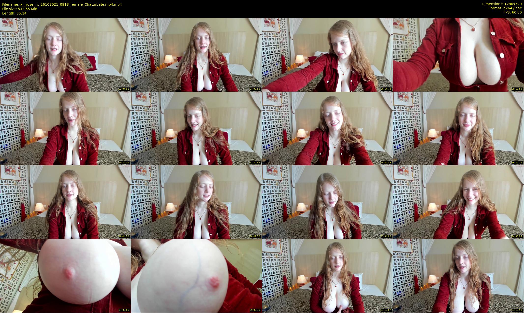 x__rose__x — 36 minute Chaturbate female cam show recording, 720p, Oct 26, 2021