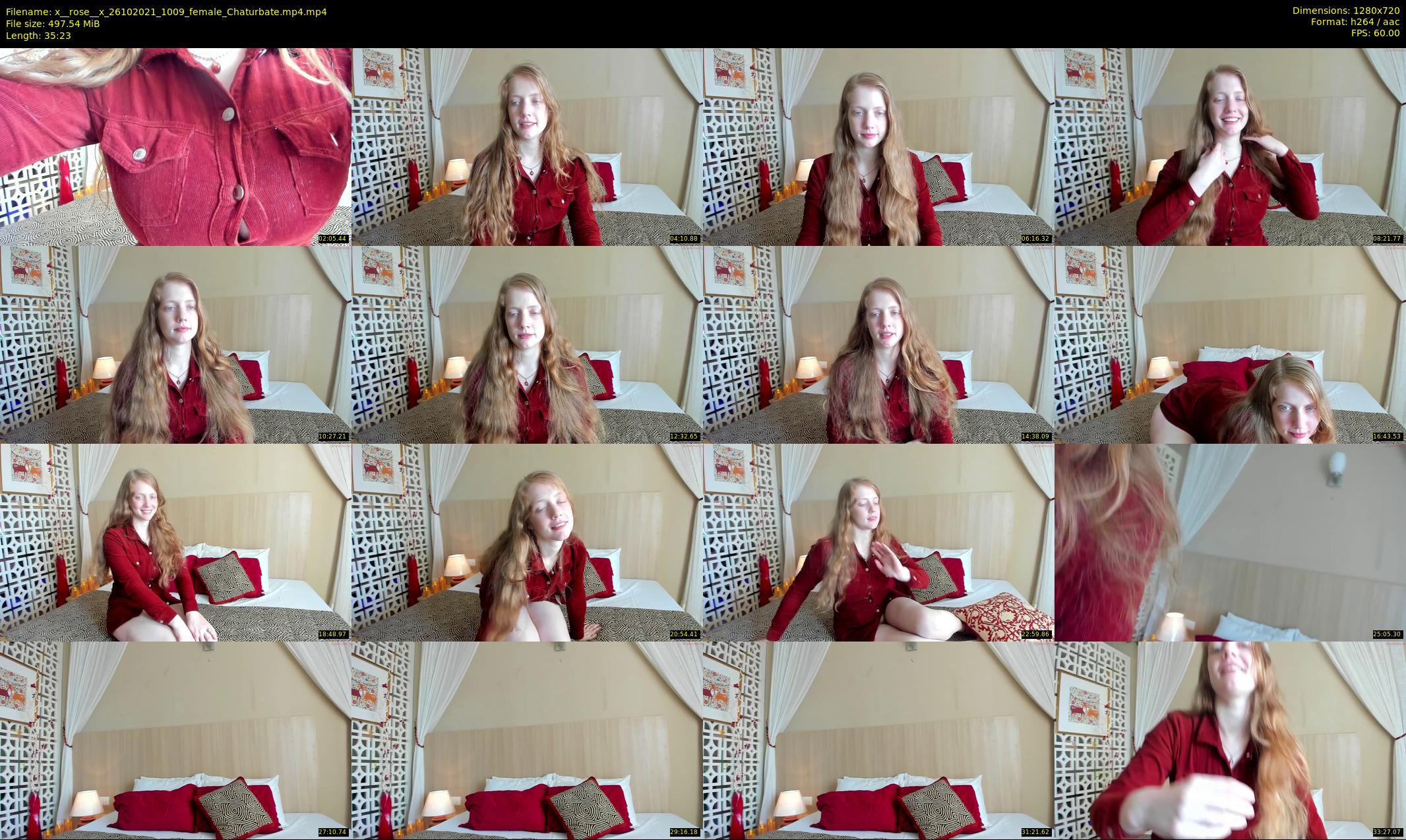 x__rose__x — 36 minute Chaturbate female cam show recording, 720p, Oct 26, 2021
