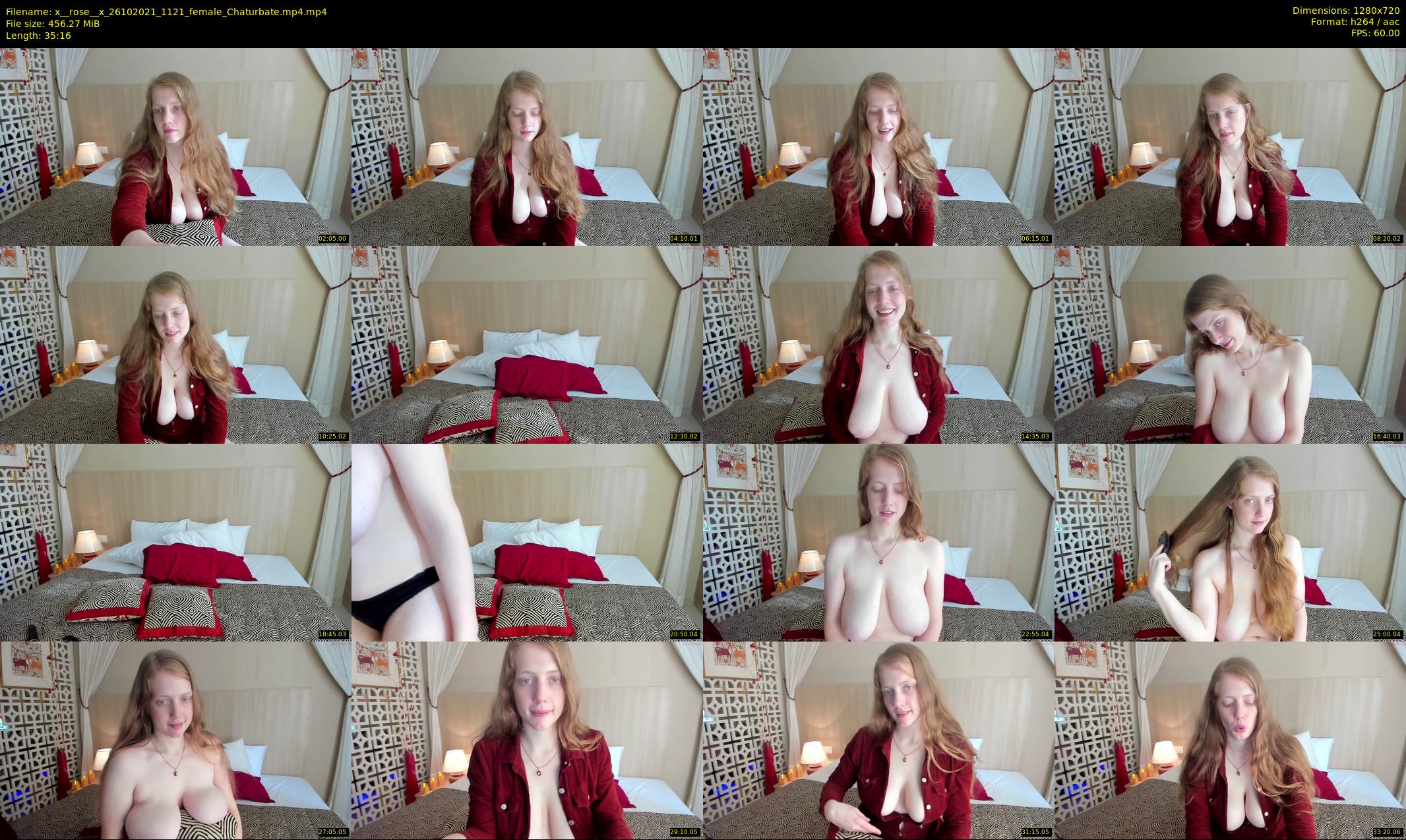 x__rose__x — 36 minute Chaturbate female cam show recording, 720p, Oct 26, 2021