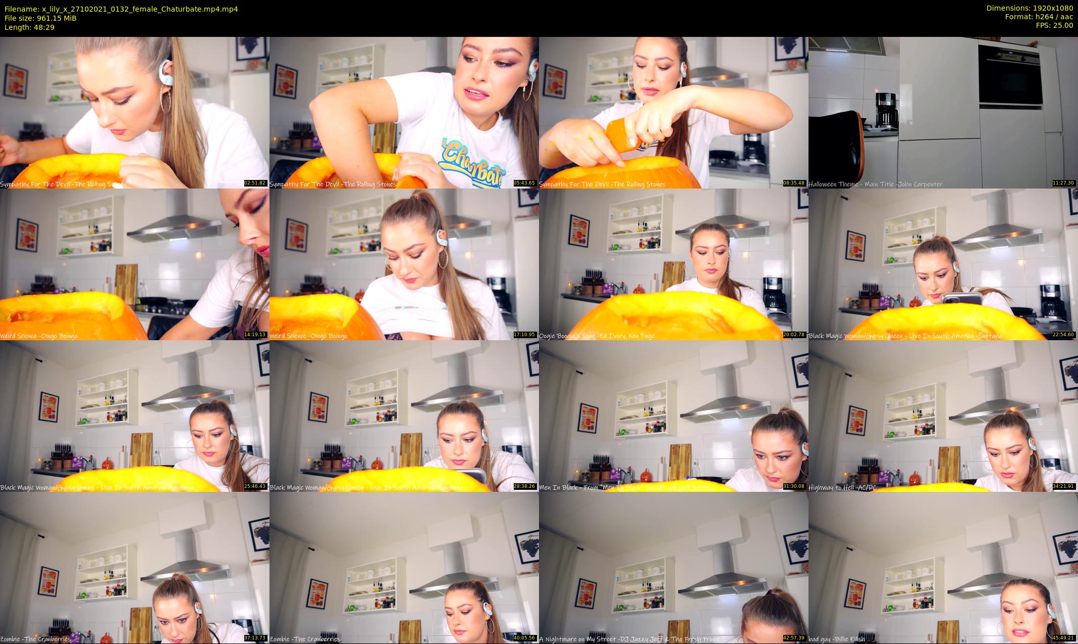 x_lily_x — 49 minute Chaturbate female cam show recording, 1080p, Oct 27, 2021