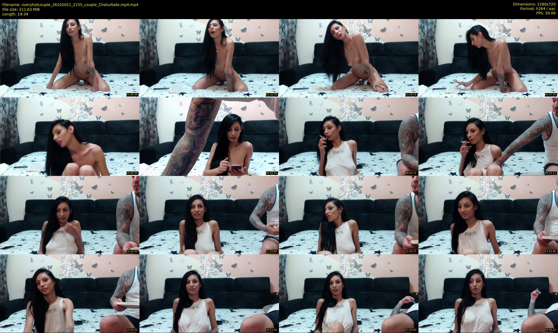 xveryhotcouple — 20 minute Chaturbate female cam show recording, 720p, Oct 26, 2021