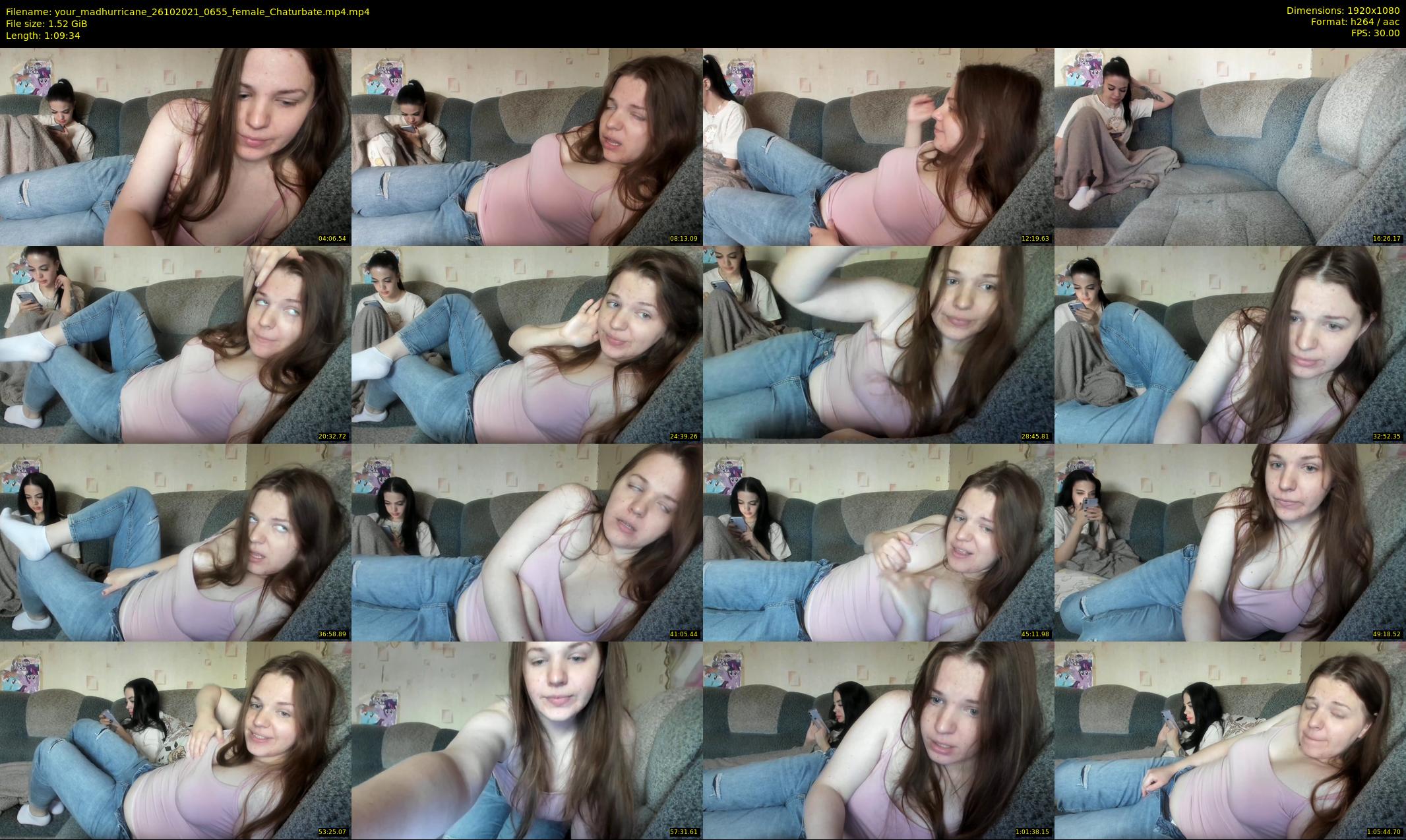 your_madhurricane — 70 minute Chaturbate female cam show recording, 1080p, Oct 26, 2021