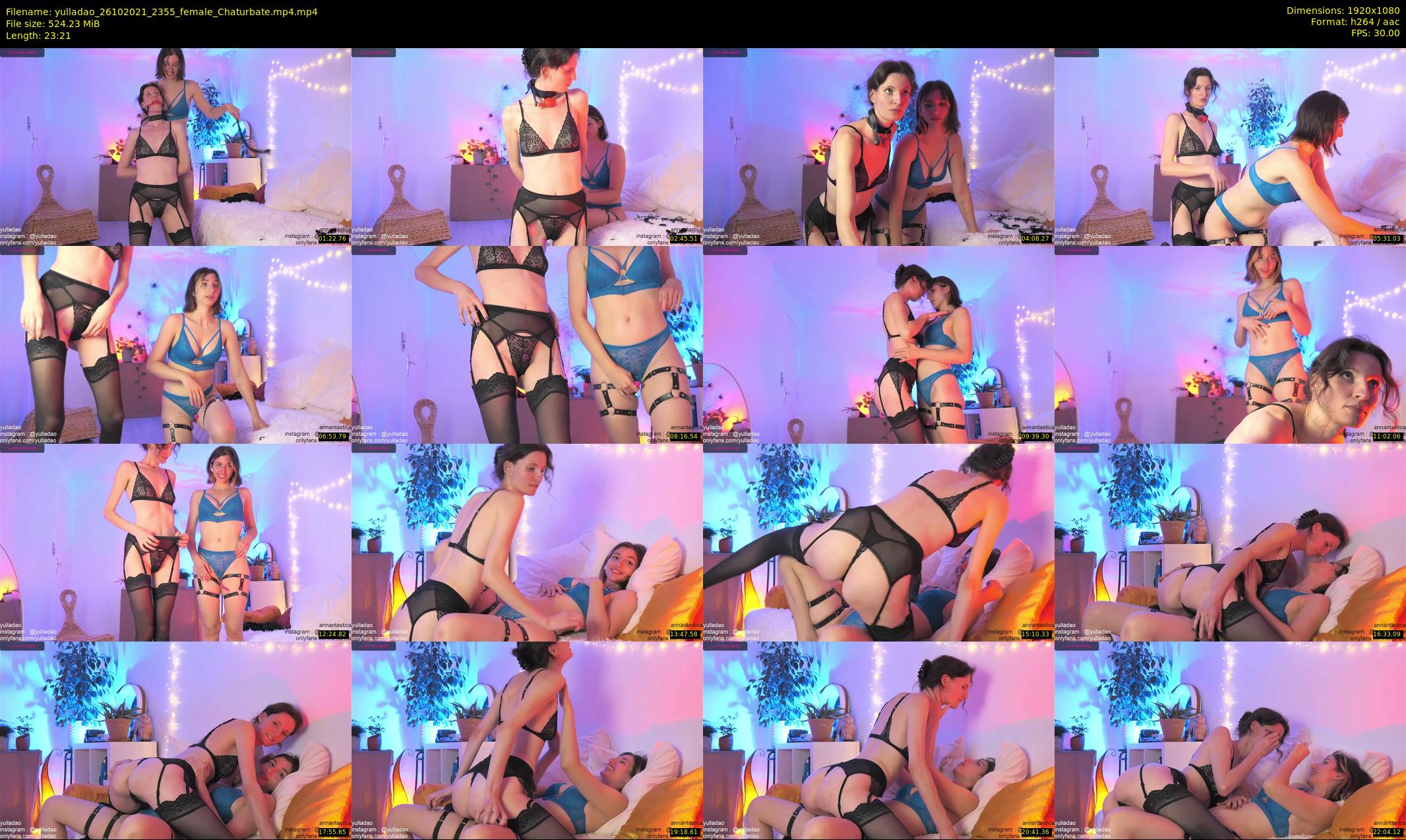yulladao — 24 minute Chaturbate female cam show recording, 1080p, Oct 26, 2021