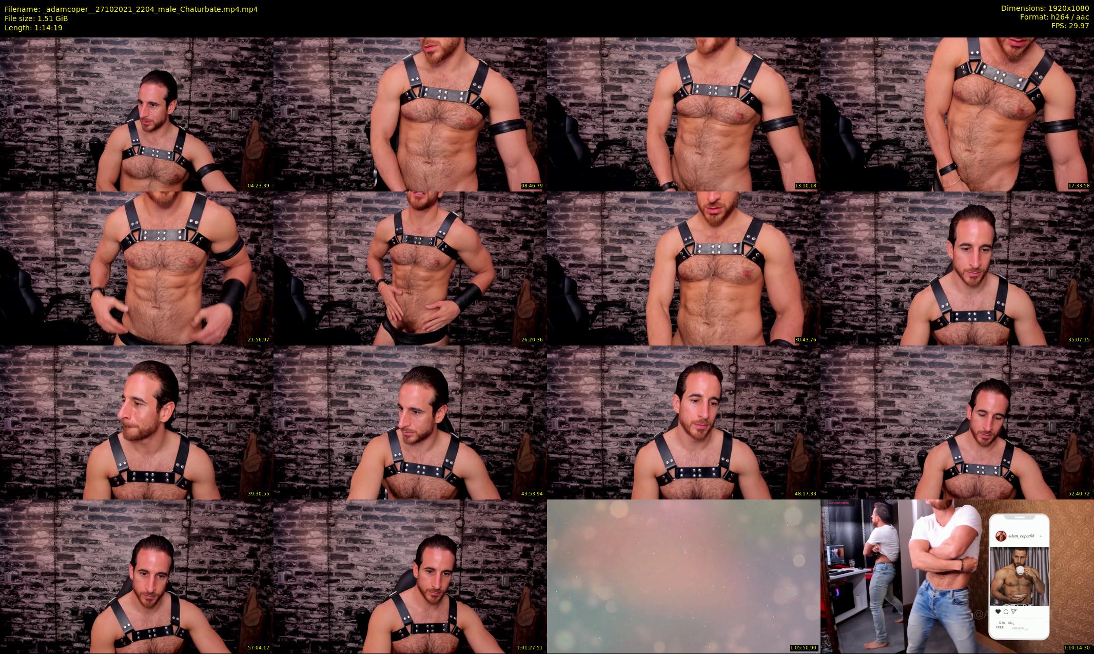 _adamcoper_ — 75 minute Chaturbate male cam show recording, 1080p, Oct 27, 2021