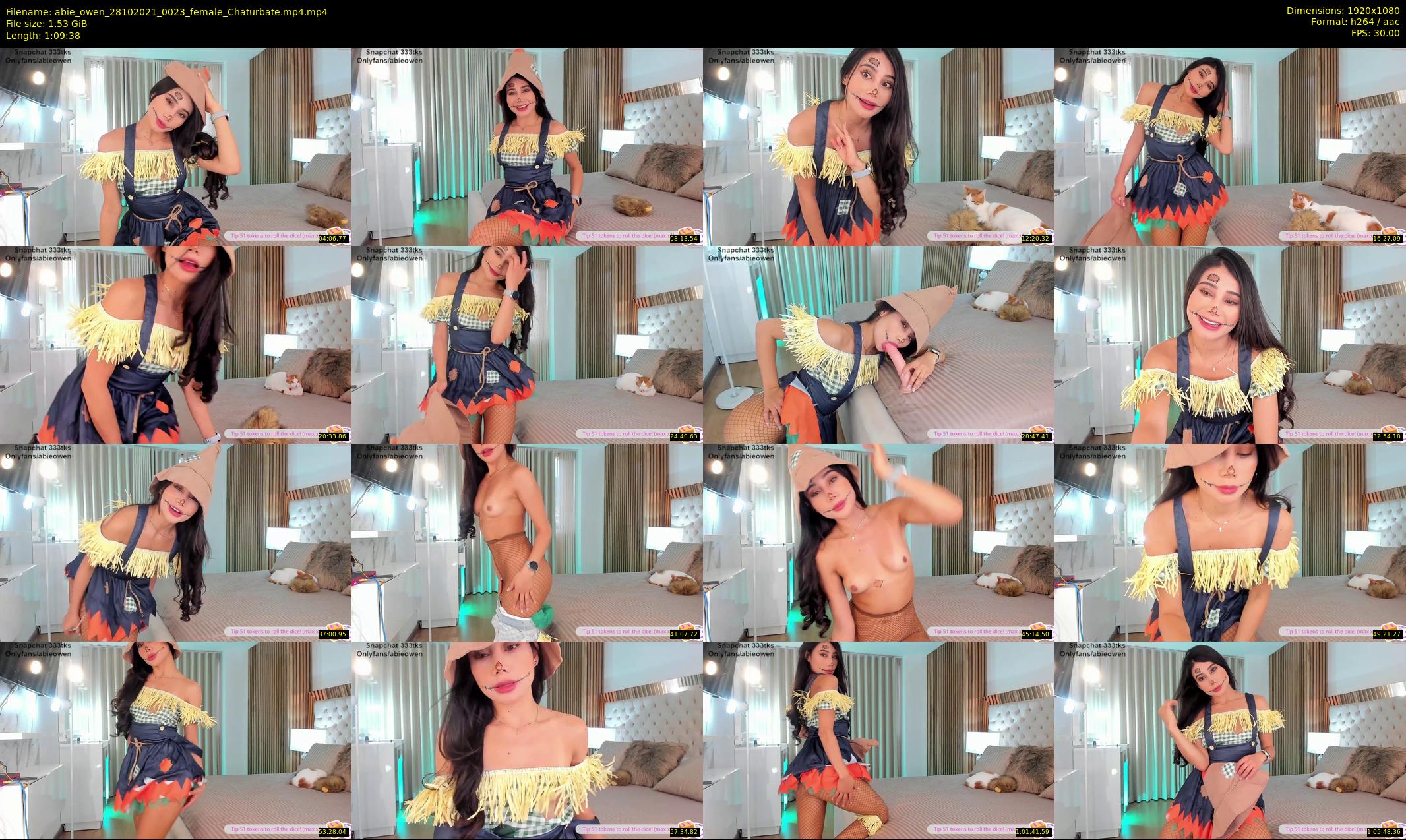 abie_owen — 70 minute Chaturbate female cam show recording, 1080p, Oct 28, 2021