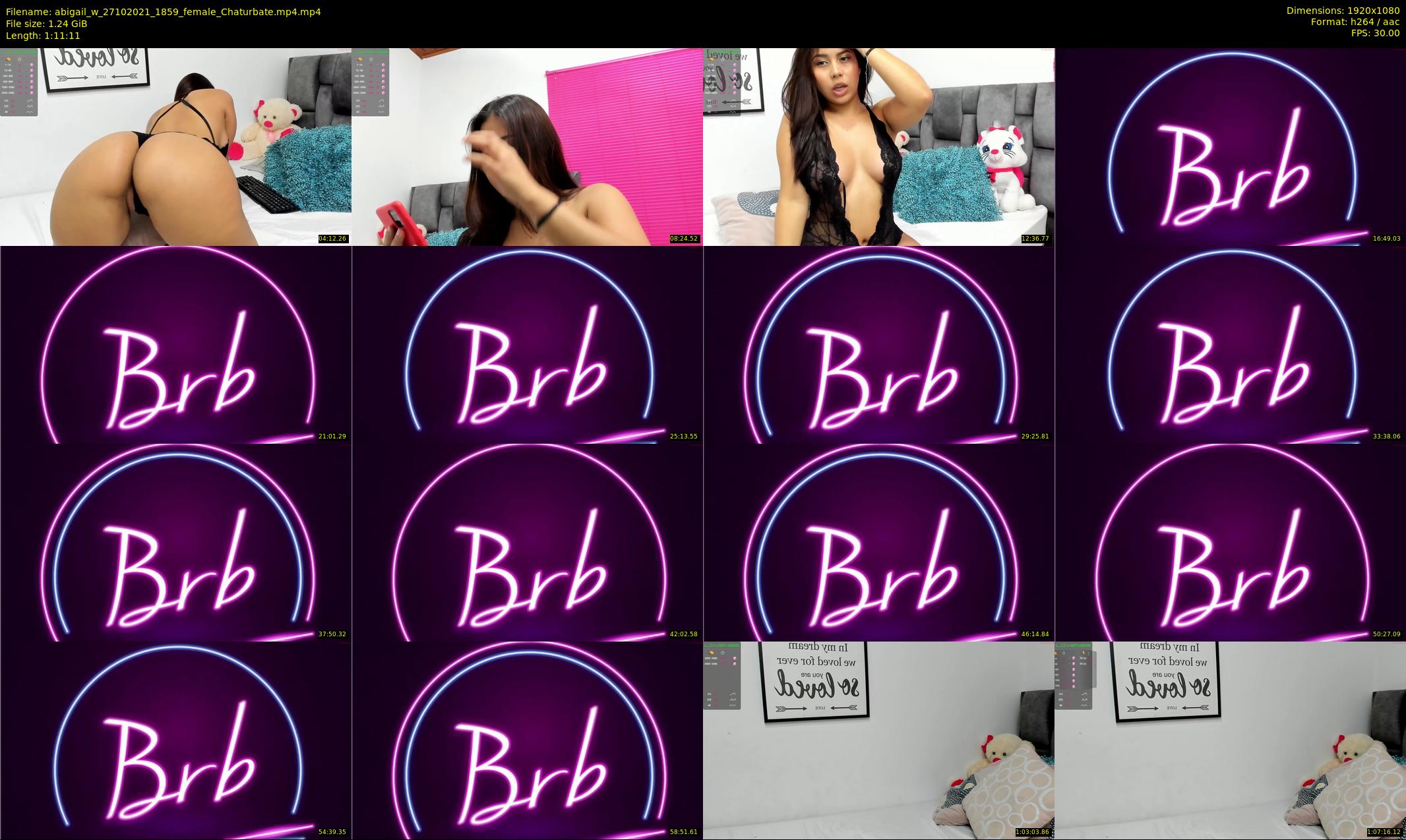 abigail_w — 72 minute Chaturbate female cam show recording, 1080p, Oct 27, 2021