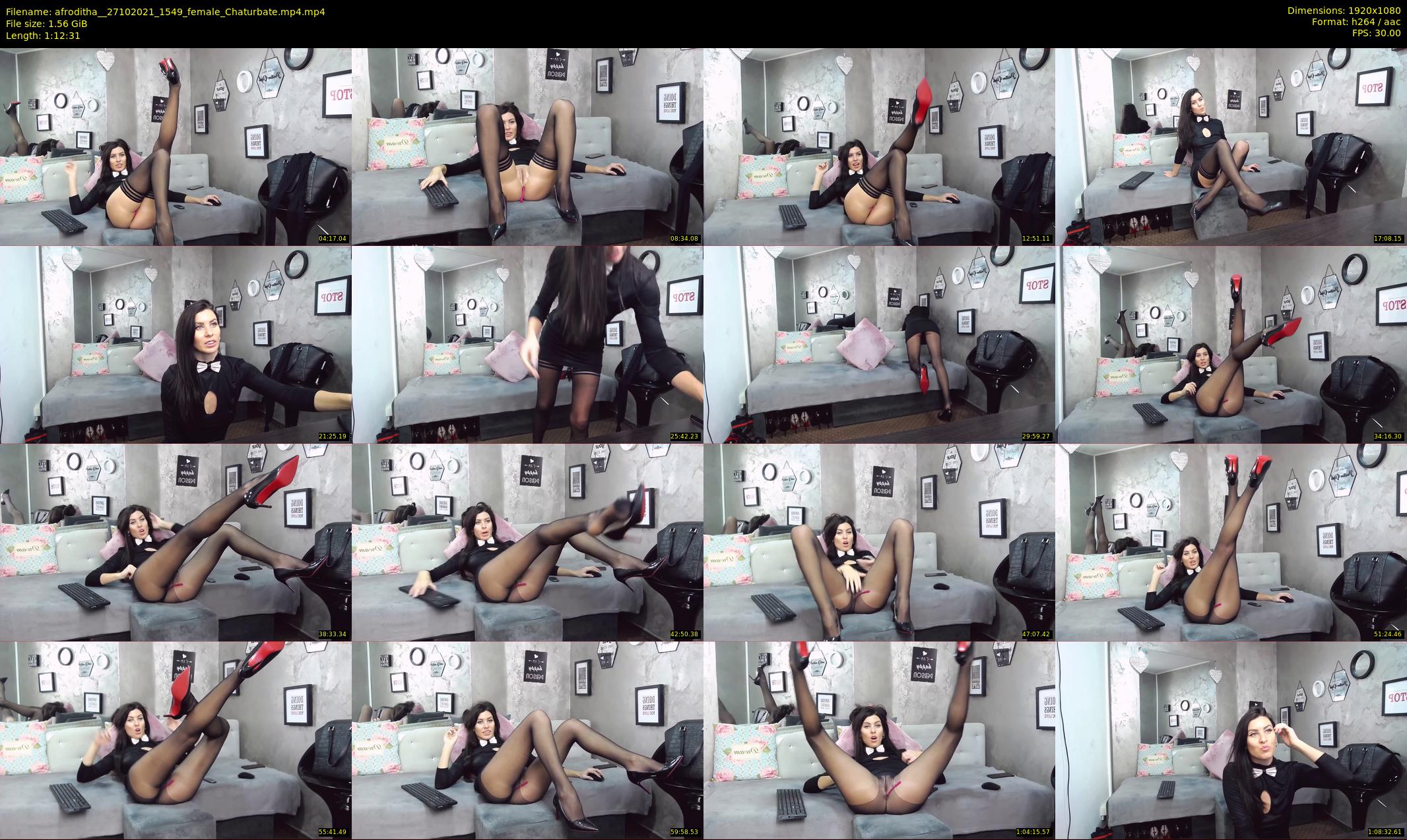 afroditha_ — 73 minute Chaturbate female cam show recording, 1080p, Oct 27, 2021