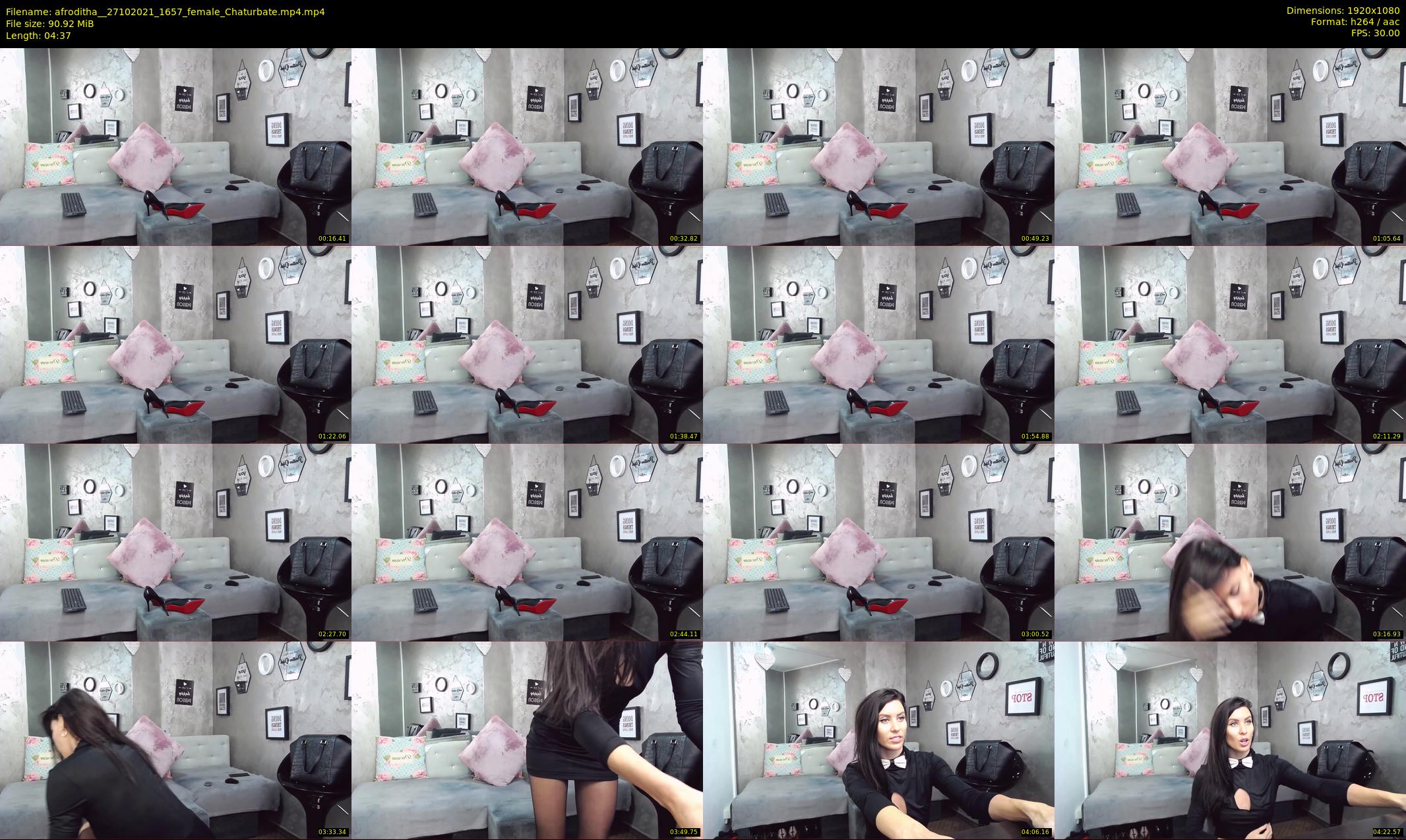 afroditha_ — 5 minute Chaturbate female cam show recording, 1080p, Oct 27, 2021