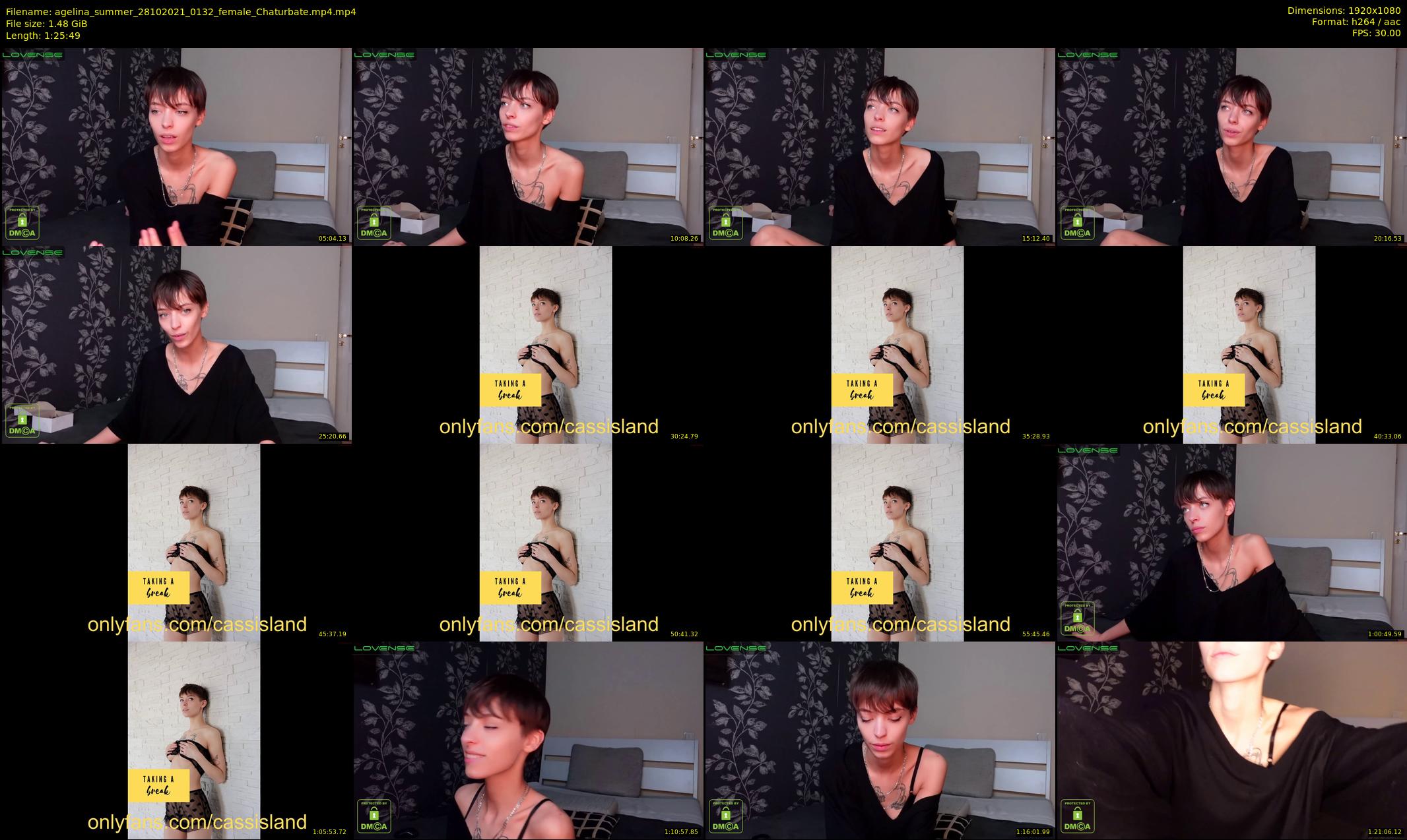 agelina_summer — 86 minute Chaturbate female cam show recording, 1080p, Oct 28, 2021